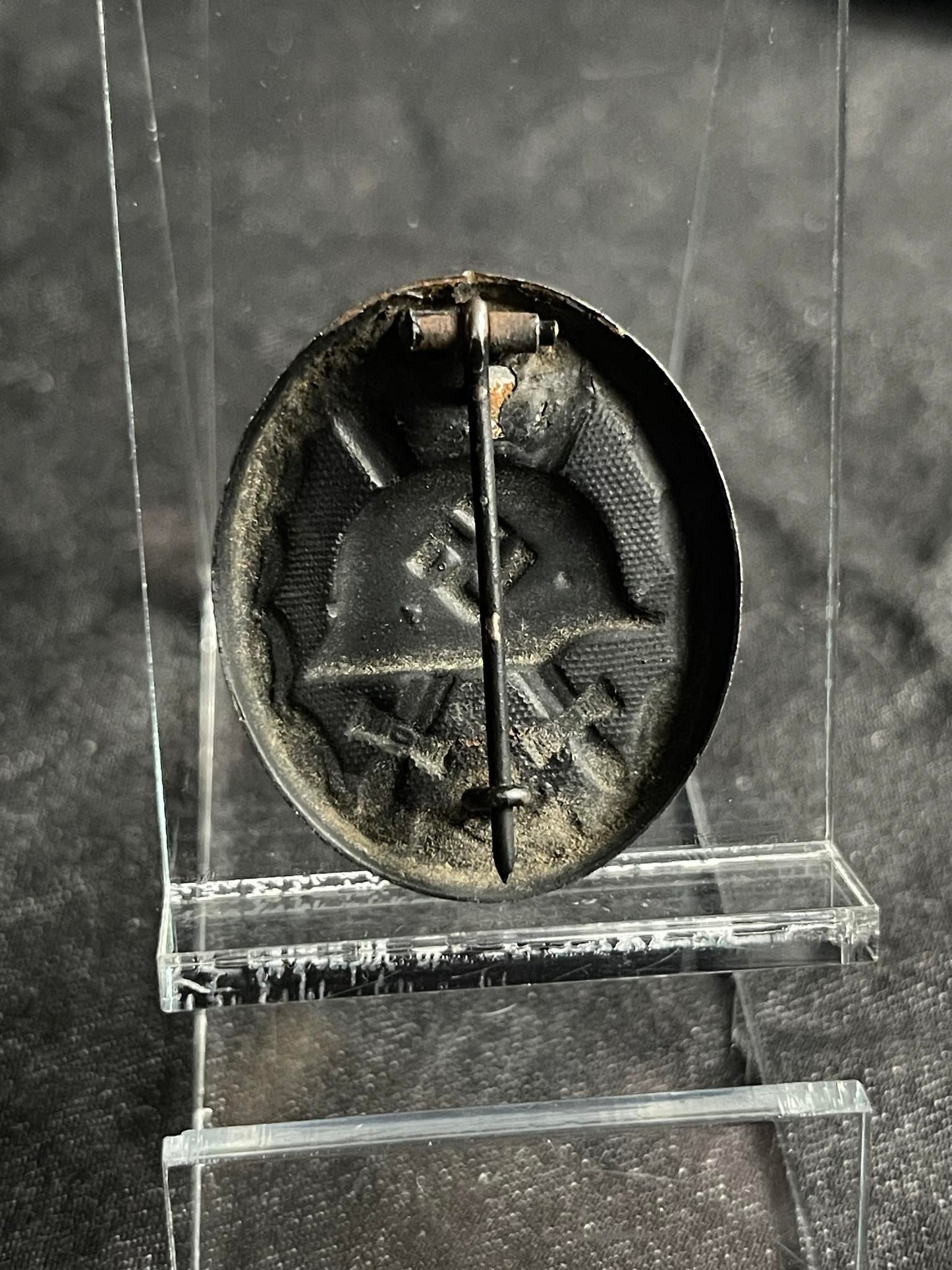 GERMAN WW2 VERWUNDETENABZEICHEN IM SCHWARZ