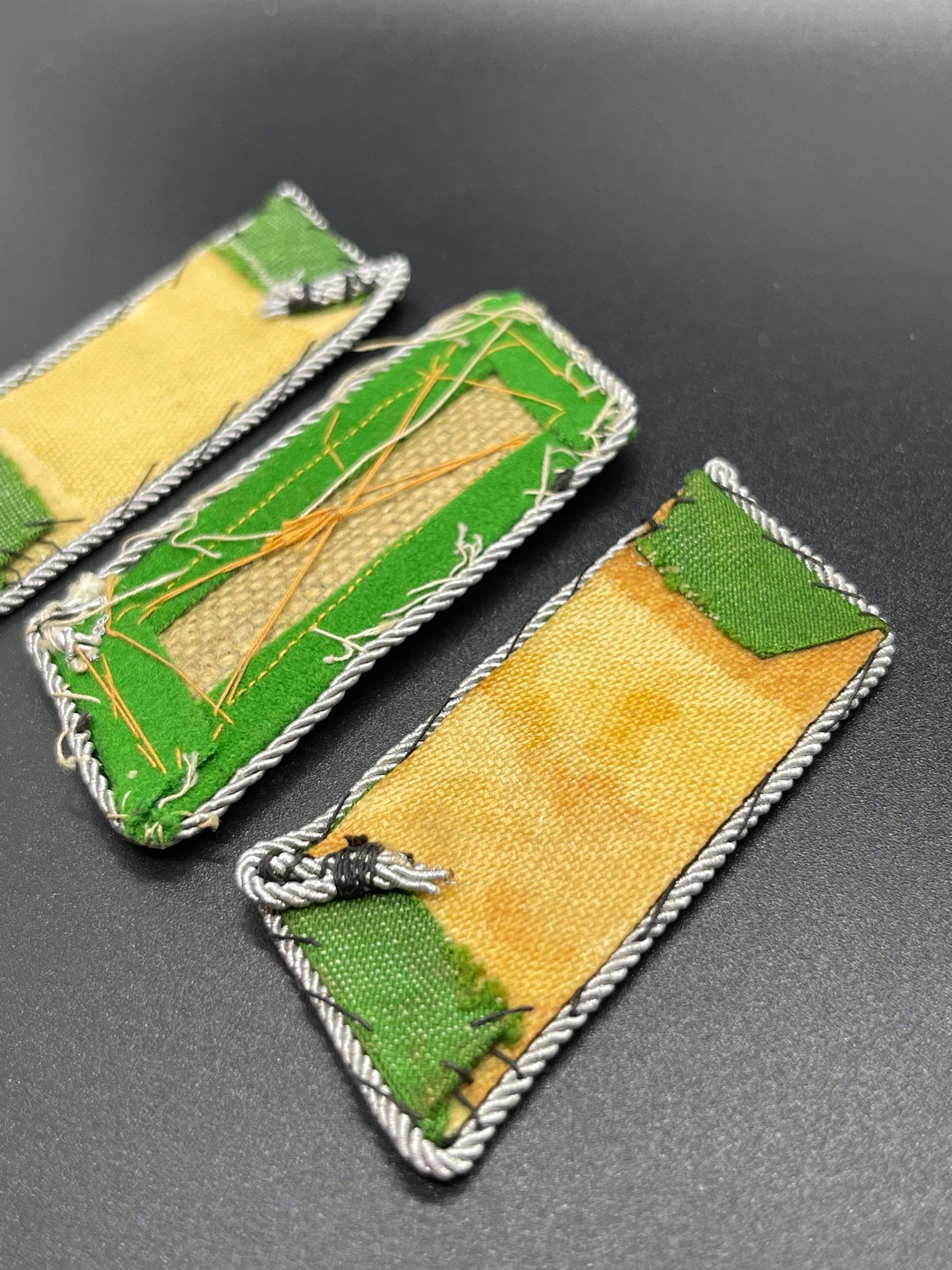 GERMAN WW2 POLICE - SCHUTZPOLIZEI EM/NCO COLLAR TAB LOT