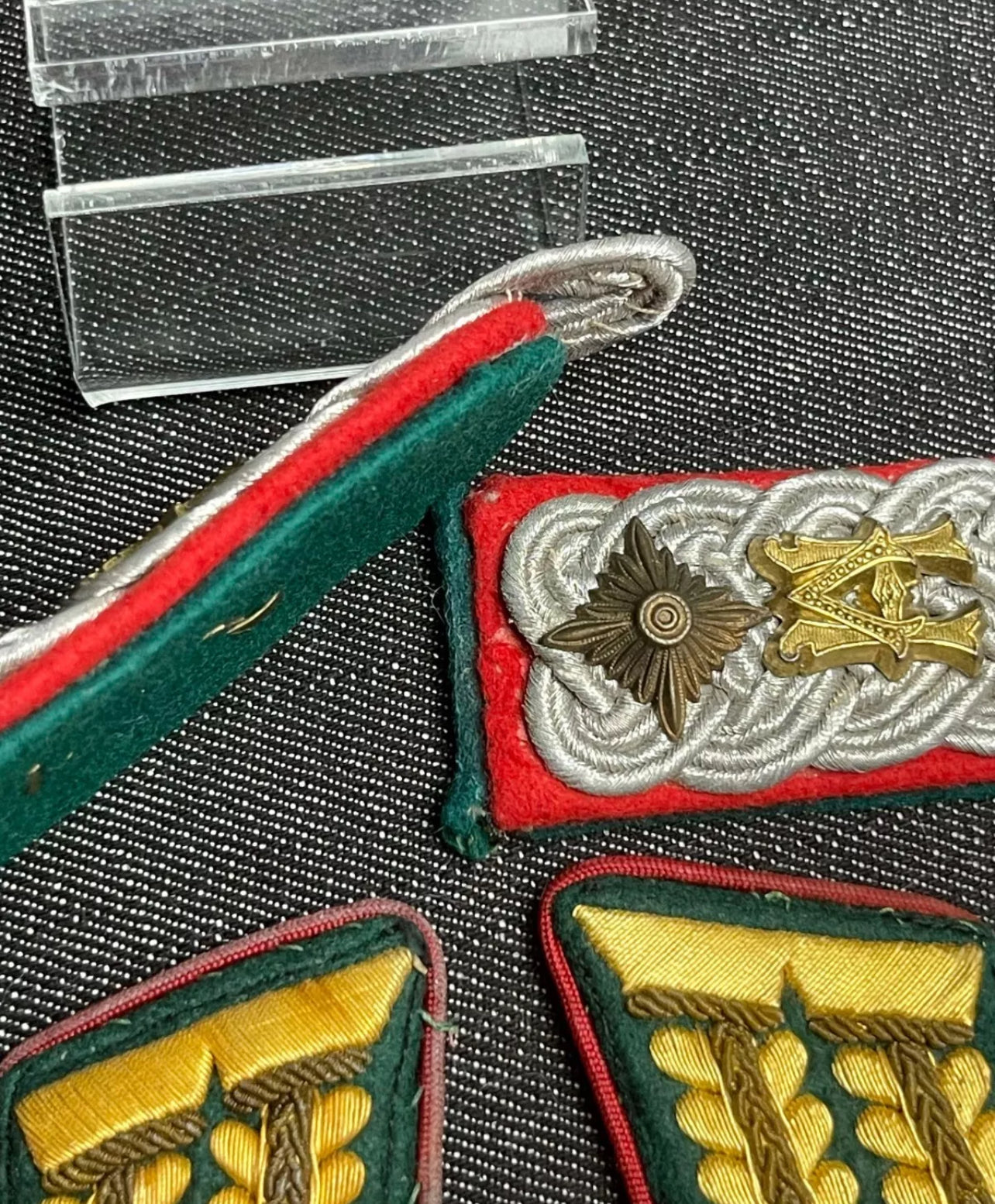 GERMAN WW2 WEHRMACHT MILITÄRBEAMTE UNIFORM MATCHING INSIGNIA SET VERY RARE