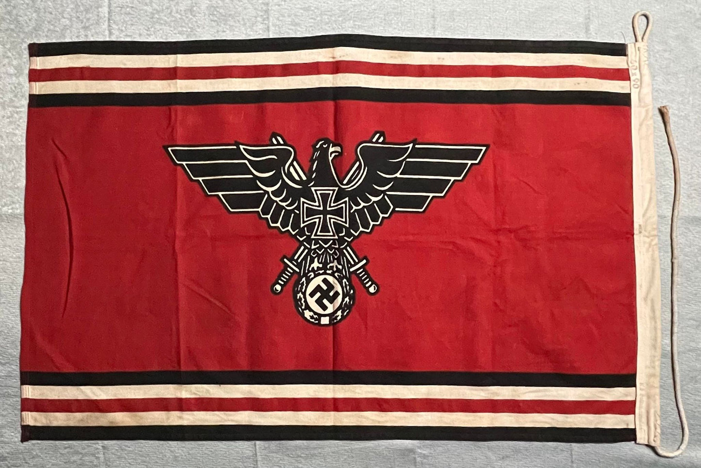 GERMAN WW2 N.S. SOLDATENBUND RZM M9/26 60CM X 90CM RARE
