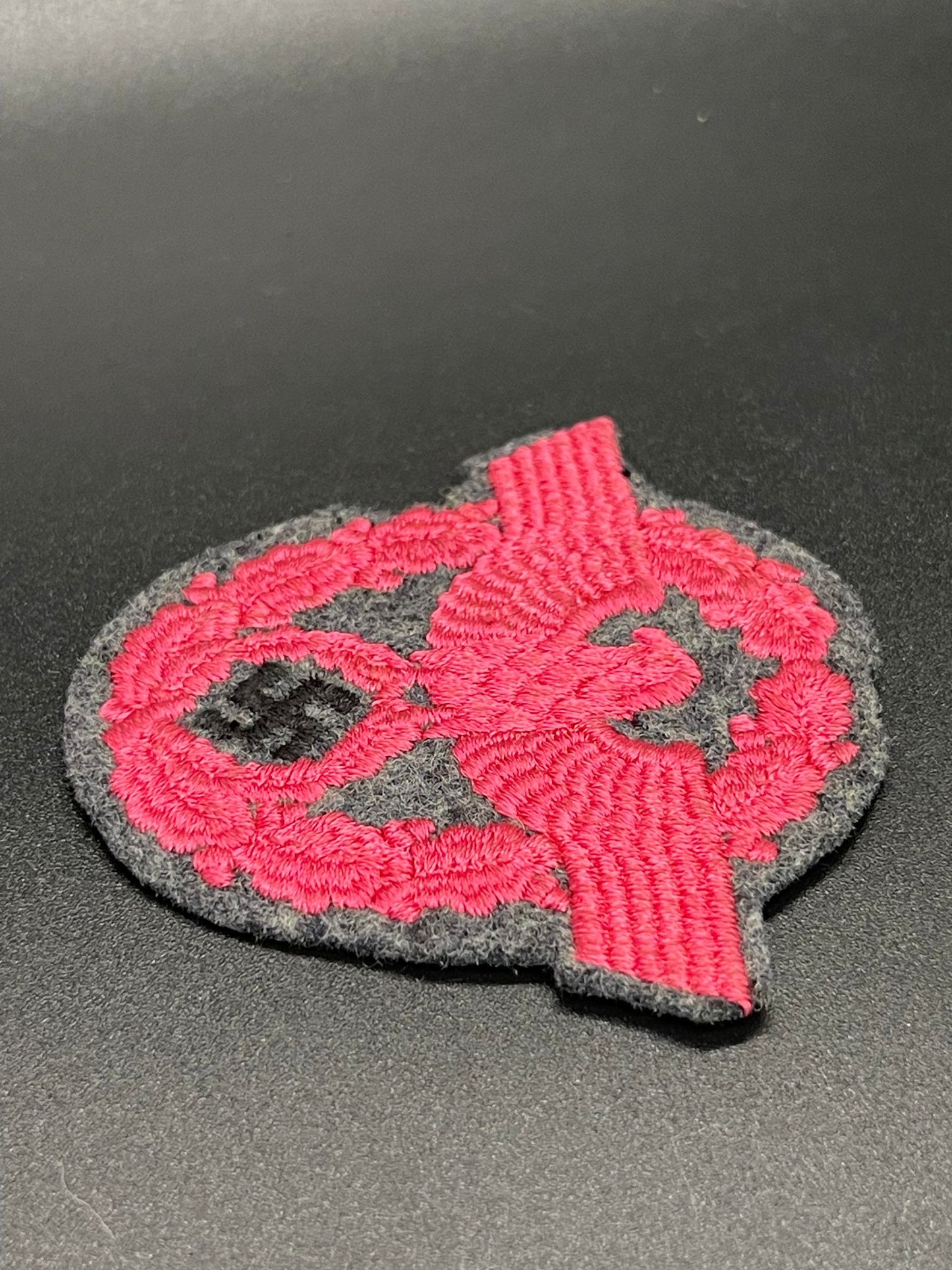 GERMAN WW2 FEUERSCHUTZPOLIZEI EM/NCO SLEEVE EAGLE