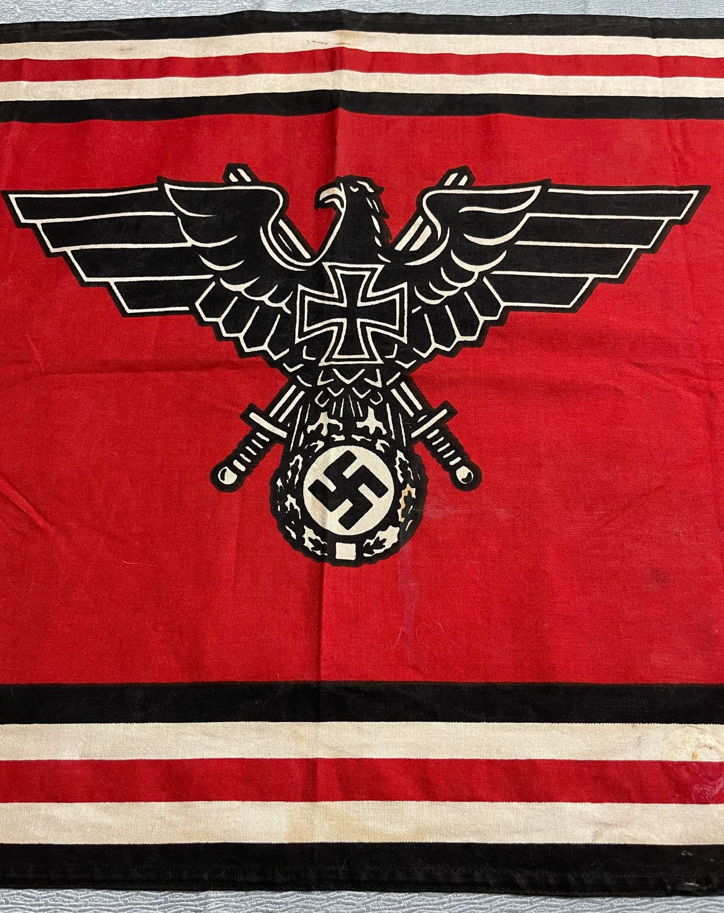 GERMAN WW2 N.S. SOLDATENBUND RZM M9/26 60CM X 90CM RARE