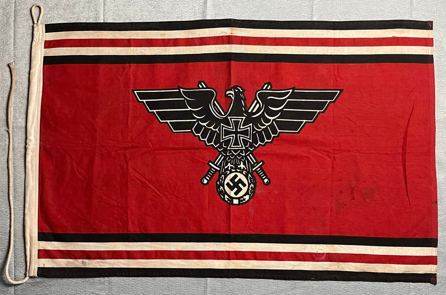 GERMAN WW2 N.S. SOLDATENBUND RZM M9/26 60CM X 90CM RARE