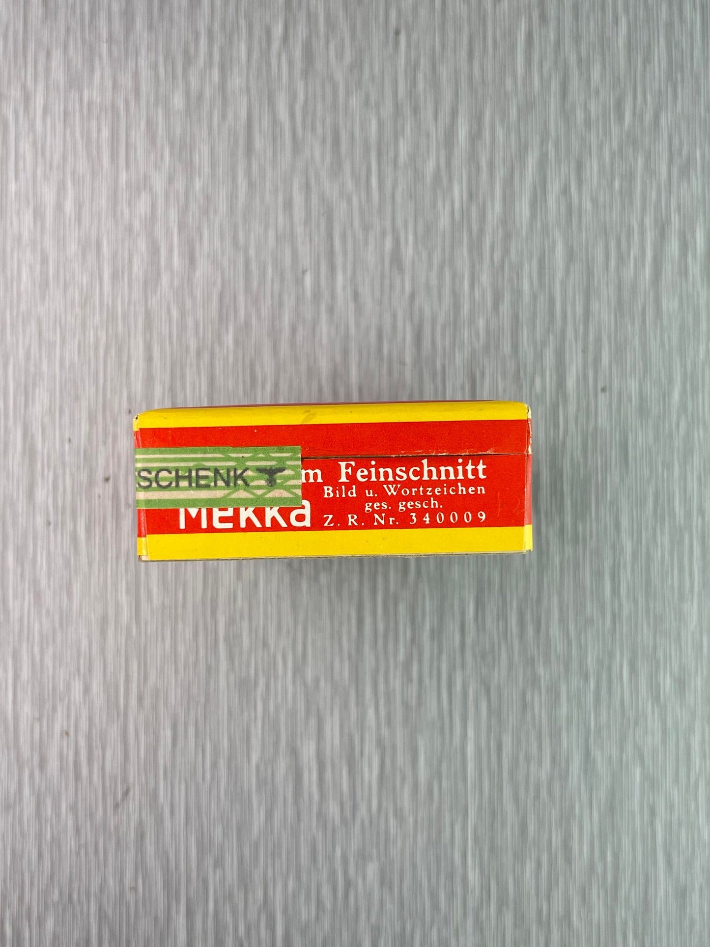 GERMAN WW2 WEHRMACHT MEKKA ORIENTAL TYPE BOXED TOBACCO UNOPENED & SEALED