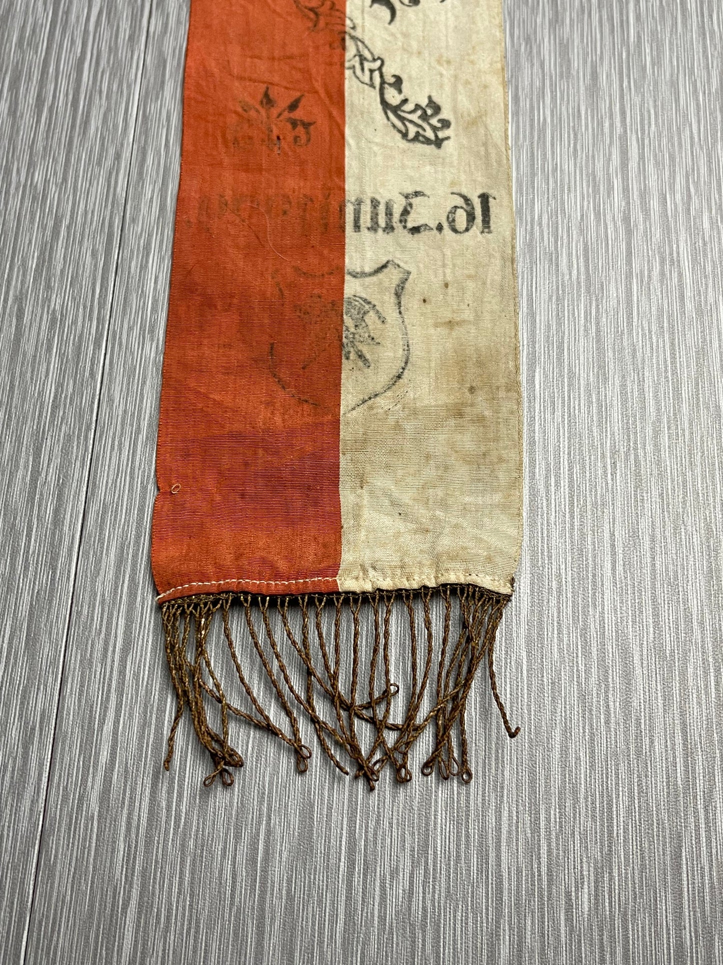 GERMAN WW2 MONDSEE VOLUNTEER FIRE DEPARTMENT 60TH ANNIVERSARY 1929 FLAG/BANNER