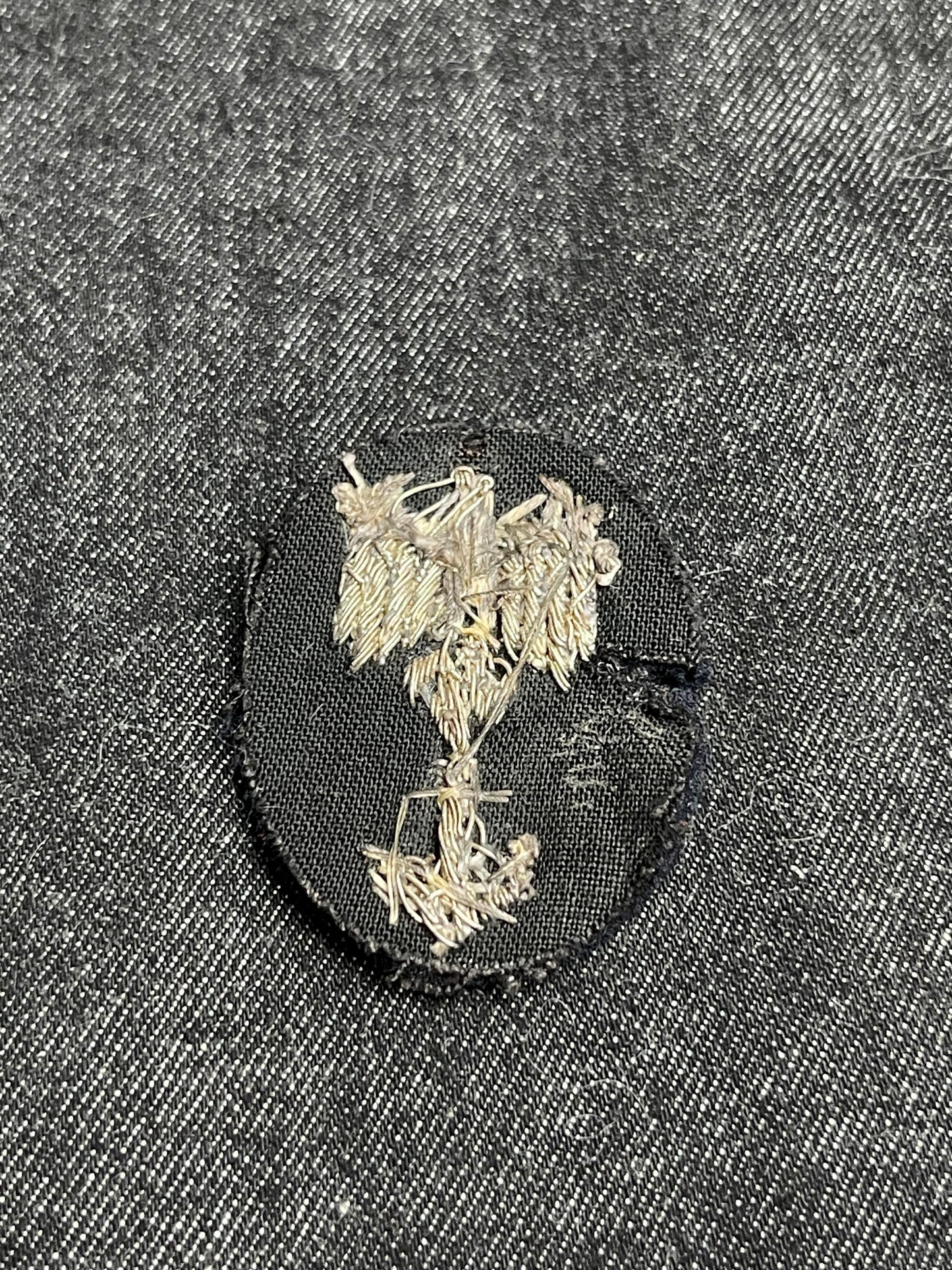 RARE GERMAN WW2 KRIEGSMARINE BEAMTE SHIP PILOT SLEEVE BADGE IN BULLION