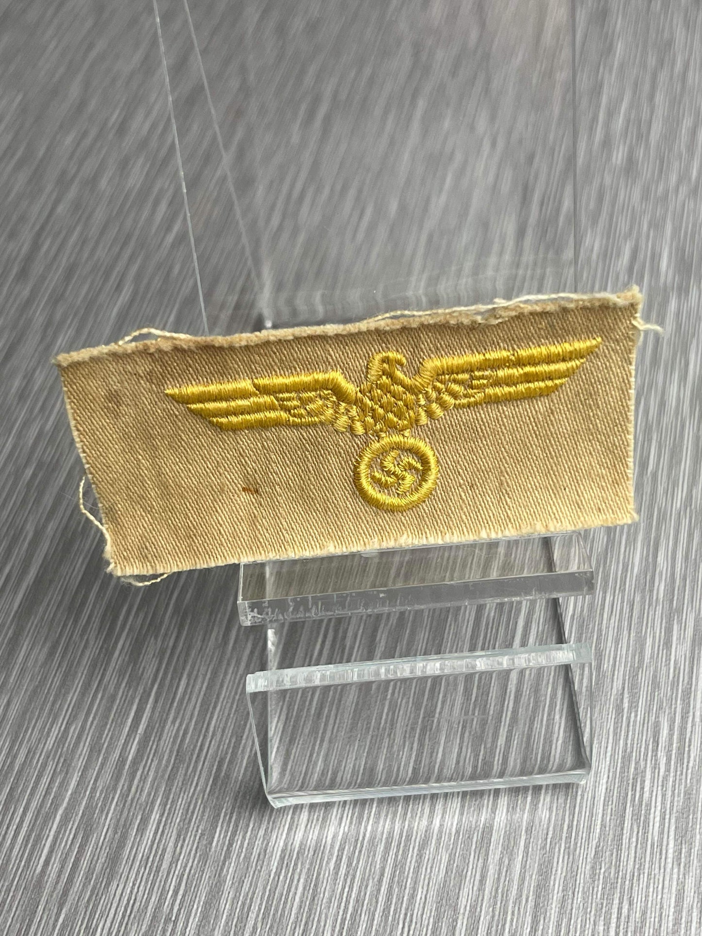 GERMAN WW2 KRIEGSMARINE EM/NCO TROPICAL M41/OVERSEAS CAP EAGLE UNISSUED #2