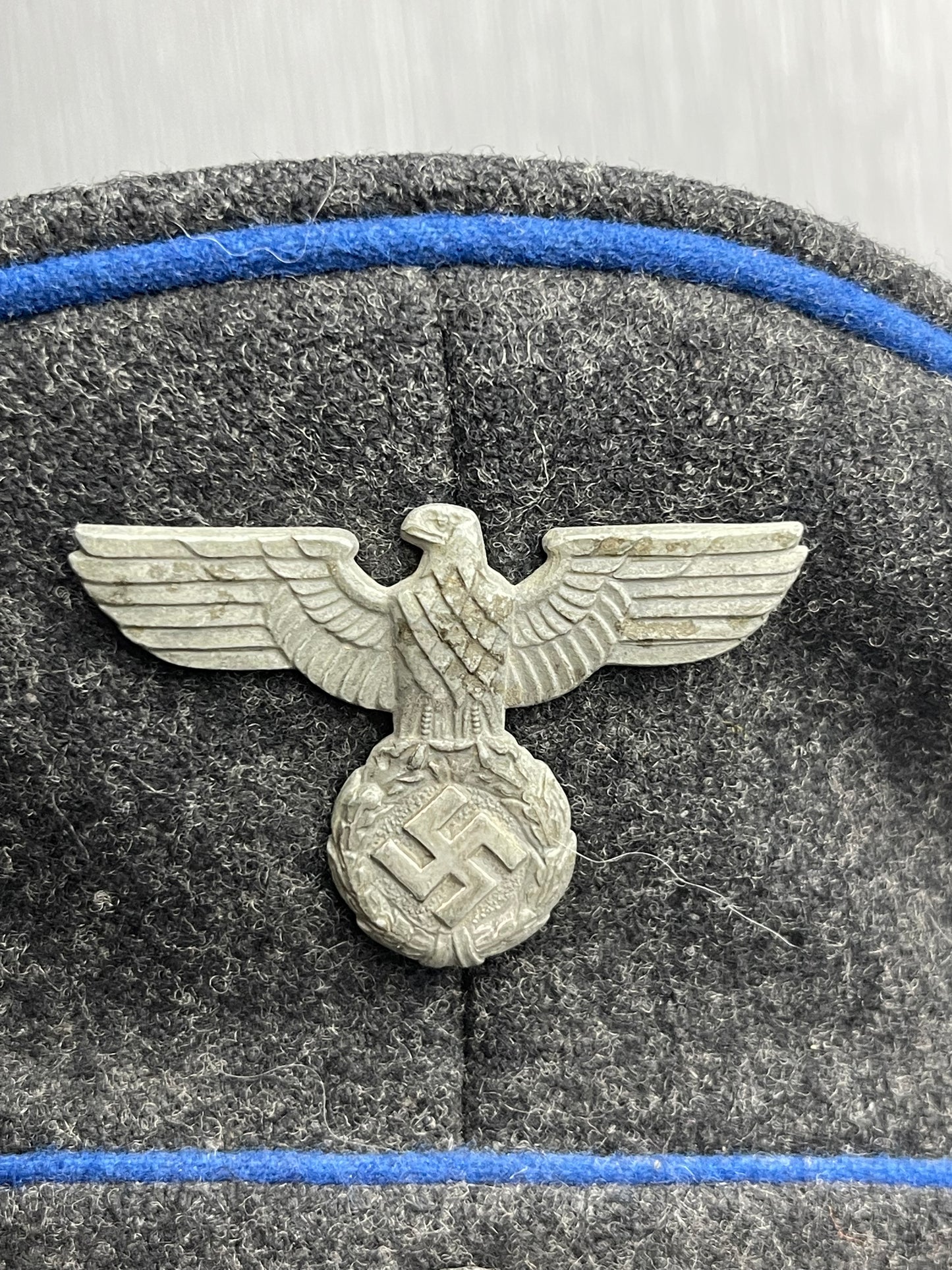 GERMAN WW2 MEDICAL VISOR BY ZEUMER MANNHEIM RARE PRE WAR TYPE