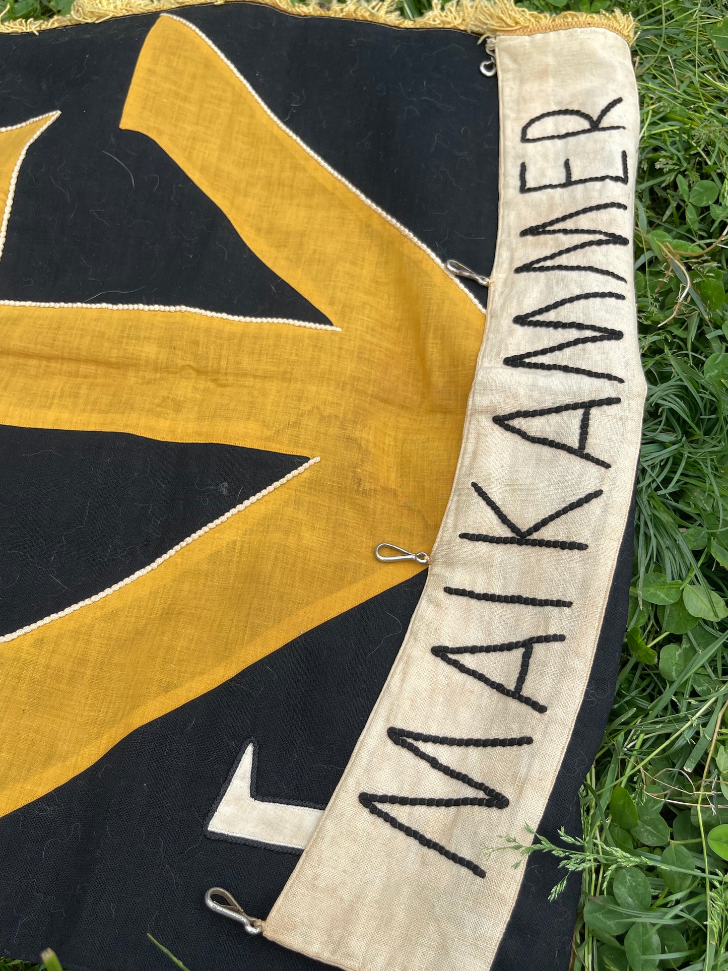 GERMAN WW2 TOWN OF MAIKAMMER ‚WOLFS ANGHEL’ BATTLEFLAG