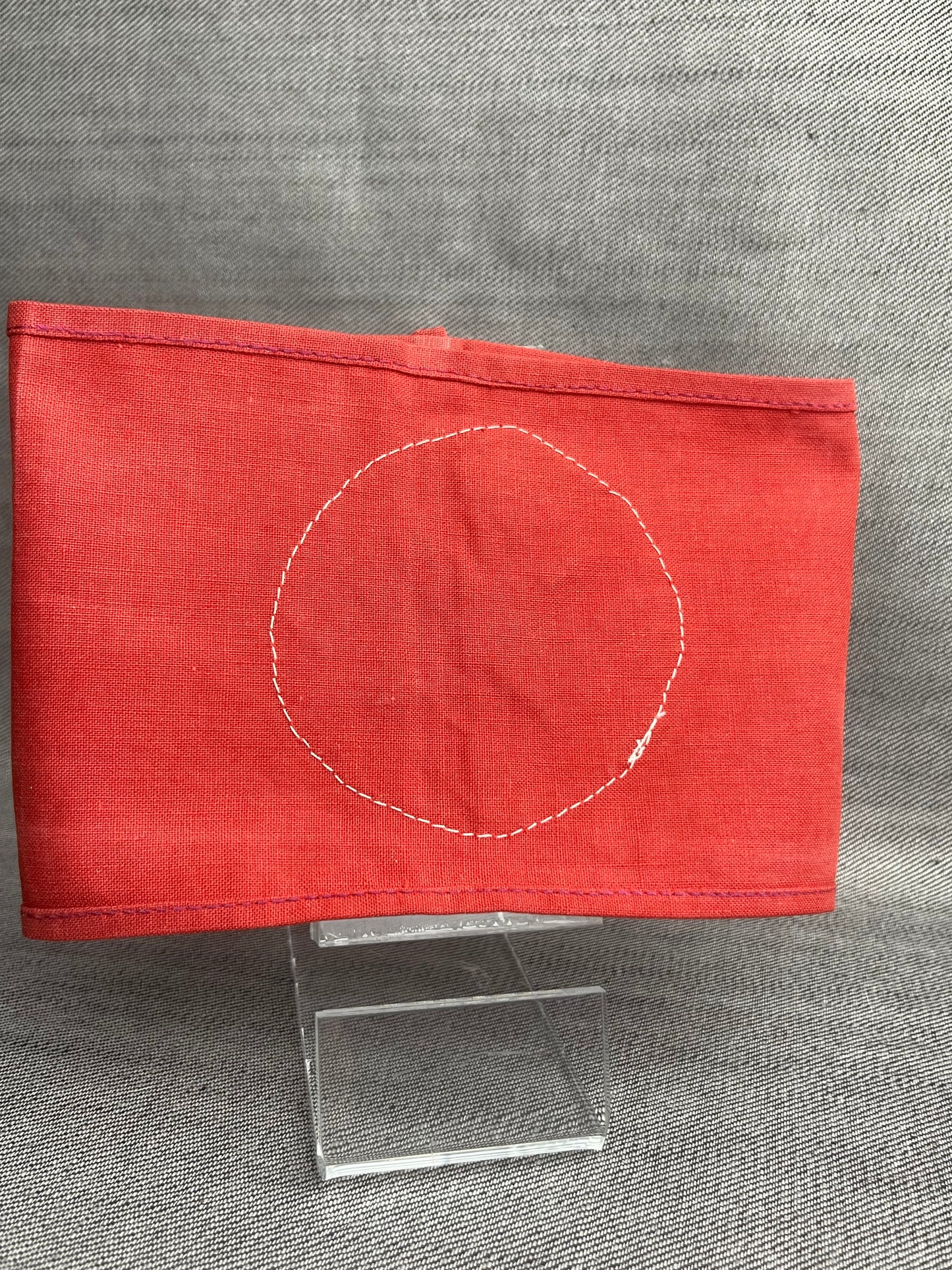 GERMAN WW2 EARLY NSDAP 'NATIONALSOZIALISTISCHE DEUTSCHE ARBEITERPARTEI' MULTI-PIECE COTTON ARMBAND BEAUTY!