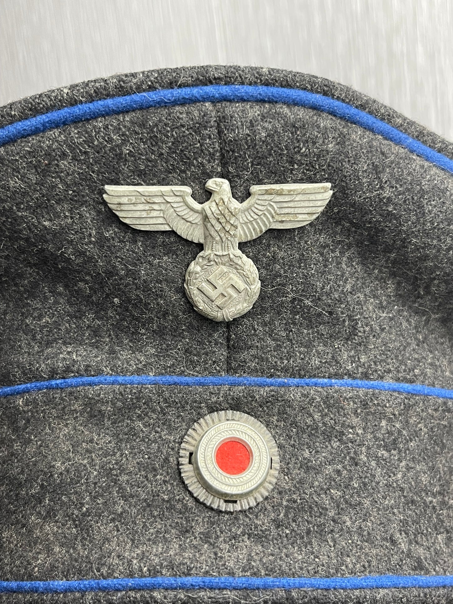 GERMAN WW2 MEDICAL VISOR BY ZEUMER MANNHEIM RARE PRE WAR TYPE