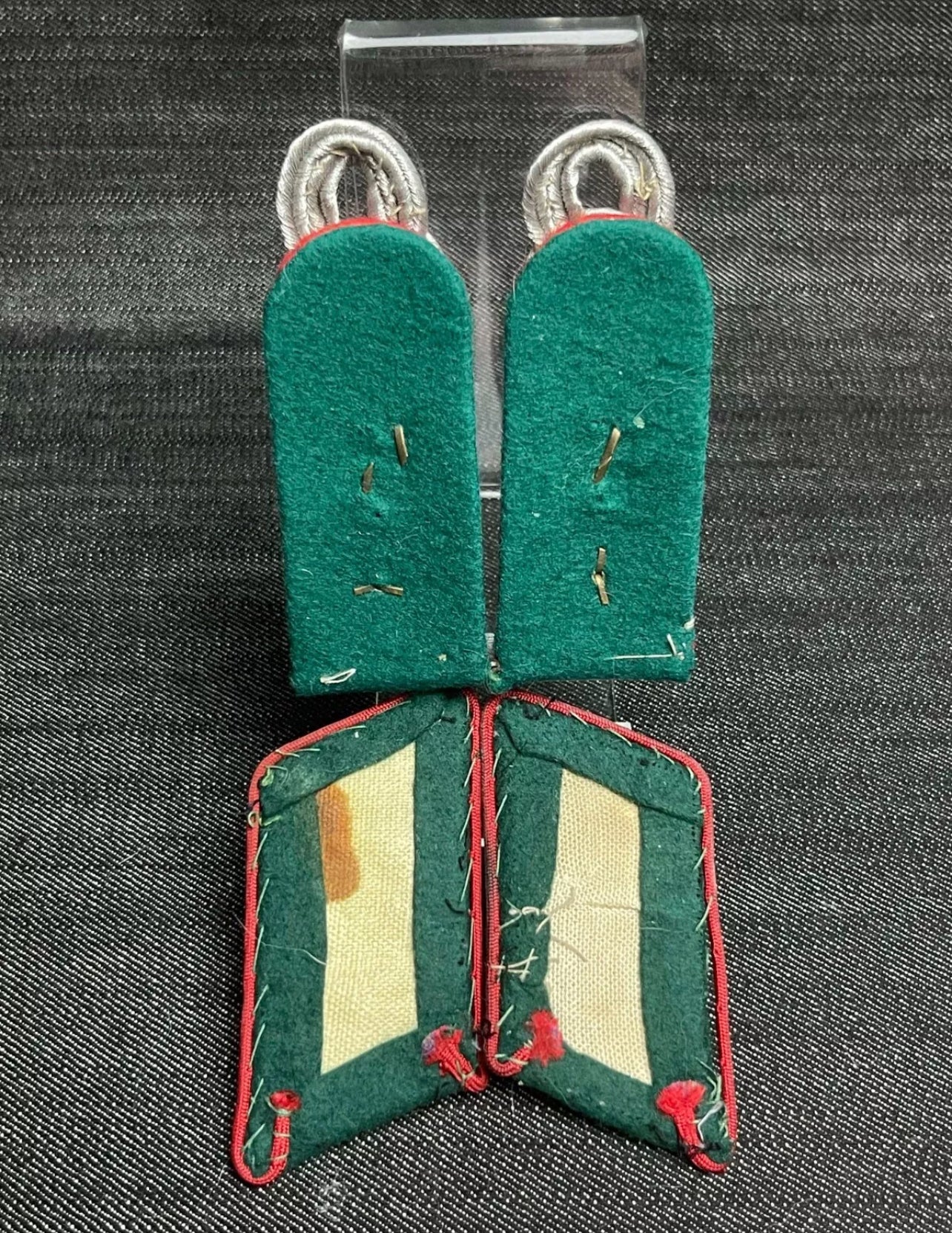 GERMAN WW2 WEHRMACHT MILITÄRBEAMTE UNIFORM MATCHING INSIGNIA SET VERY RARE