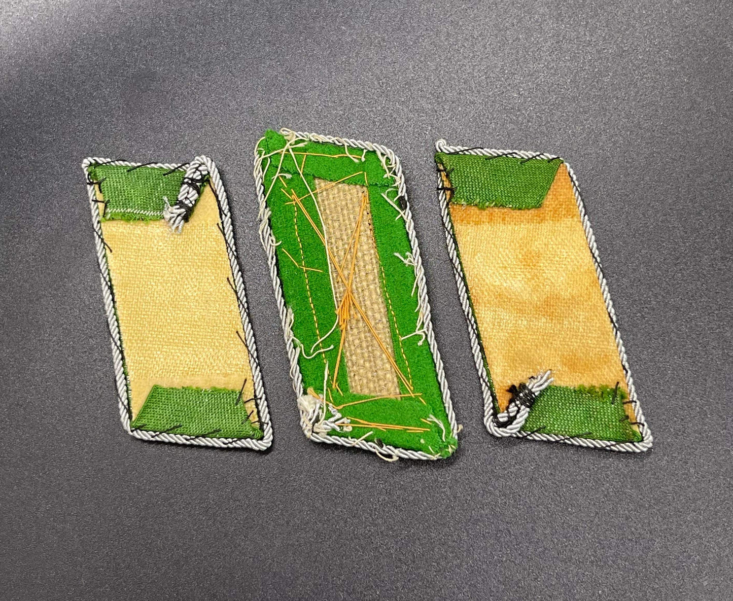 GERMAN WW2 POLICE - SCHUTZPOLIZEI EM/NCO COLLAR TAB LOT