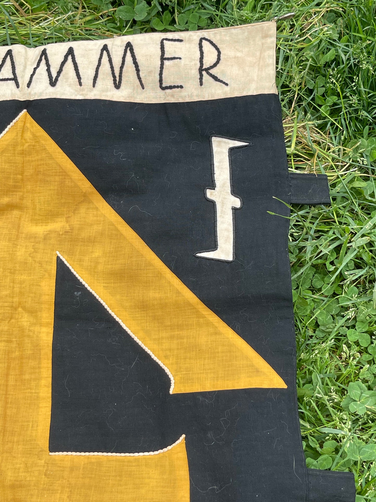 GERMAN WW2 TOWN OF MAIKAMMER ‚WOLFS ANGHEL’ BATTLEFLAG