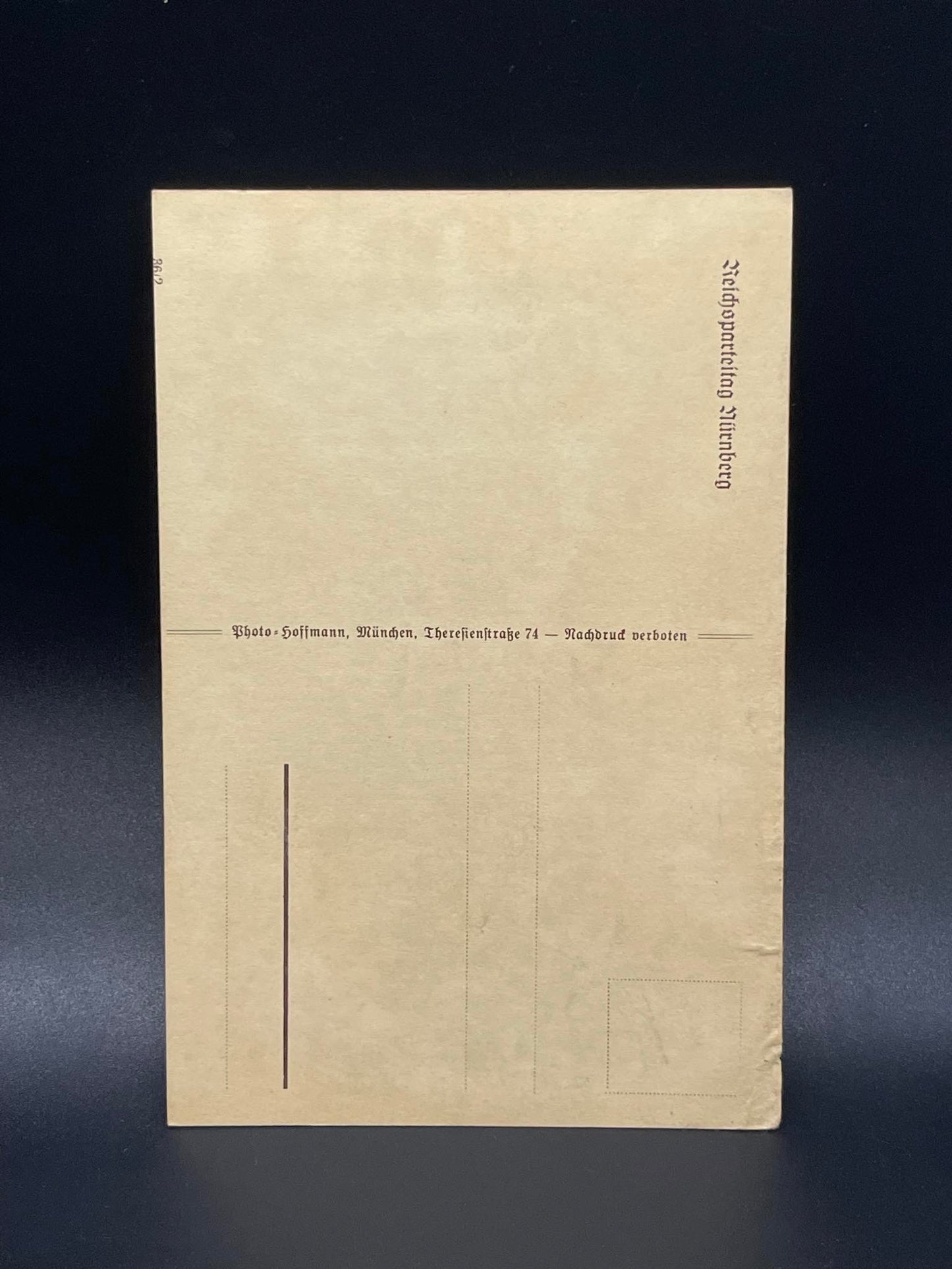 GERMAN WW2 1936 REICHSPARTEITAG NURNBERG POSTCARD