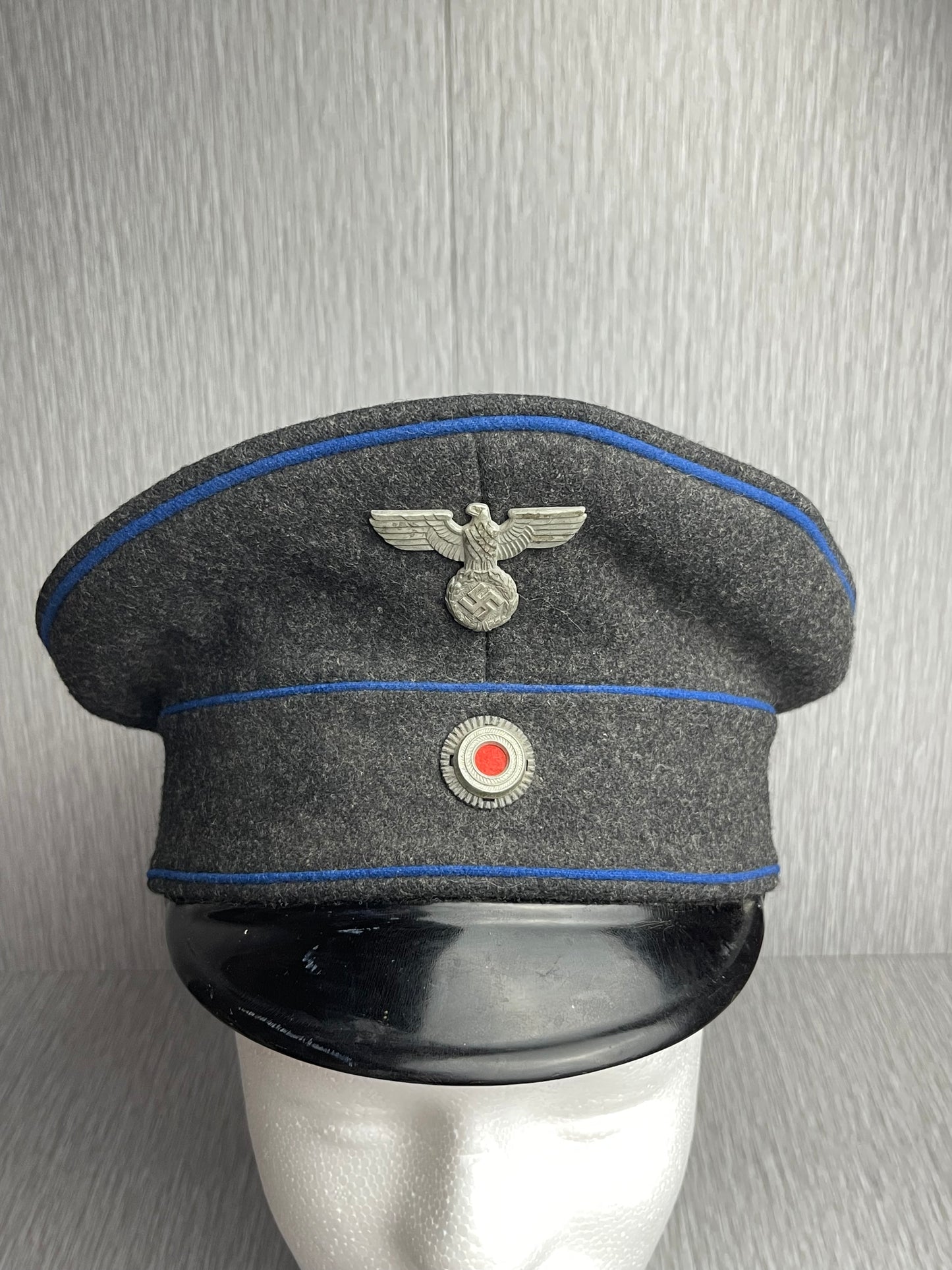 GERMAN WW2 MEDICAL VISOR BY ZEUMER MANNHEIM RARE PRE WAR TYPE
