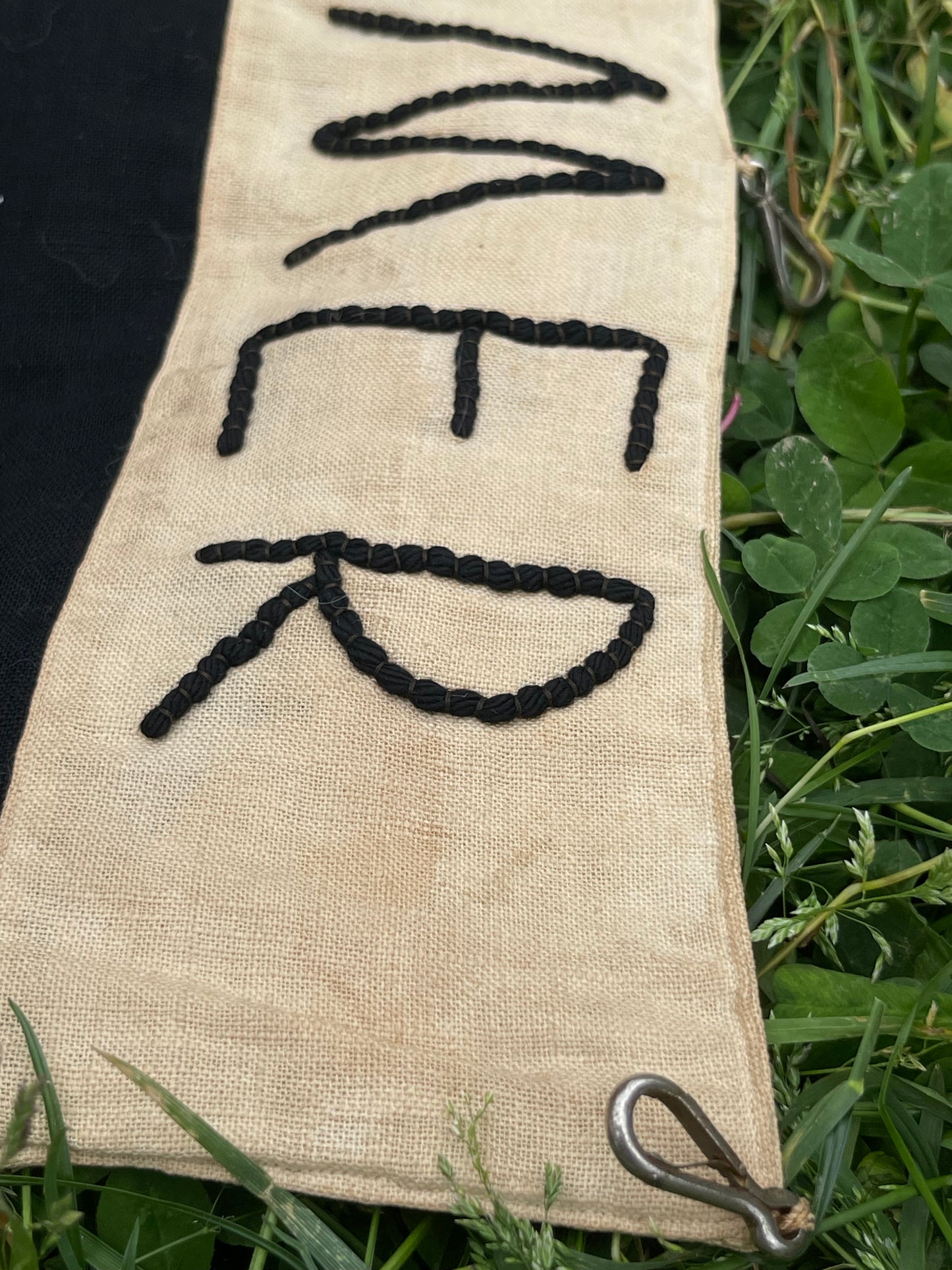 GERMAN WW2 TOWN OF MAIKAMMER ‚WOLFS ANGHEL’ BATTLEFLAG