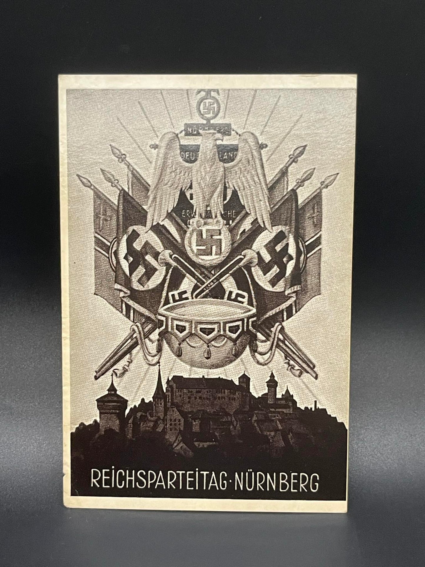 GERMAN WW2 1936 REICHSPARTEITAG NURNBERG POSTCARD