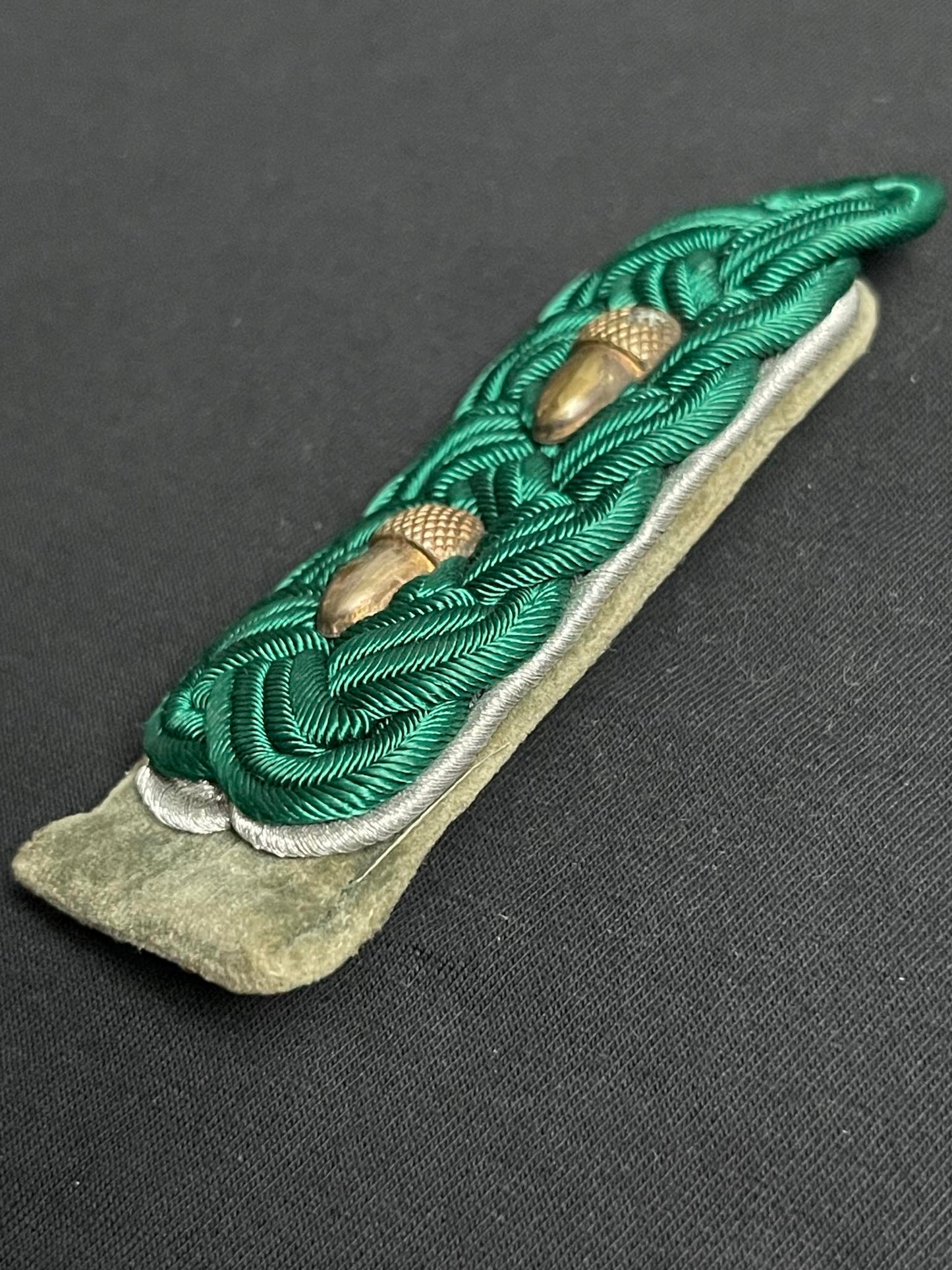 GERMAN WW2 FORESTRY OBERFORSTMEISTER SINGLE SHOULDER BOARD
