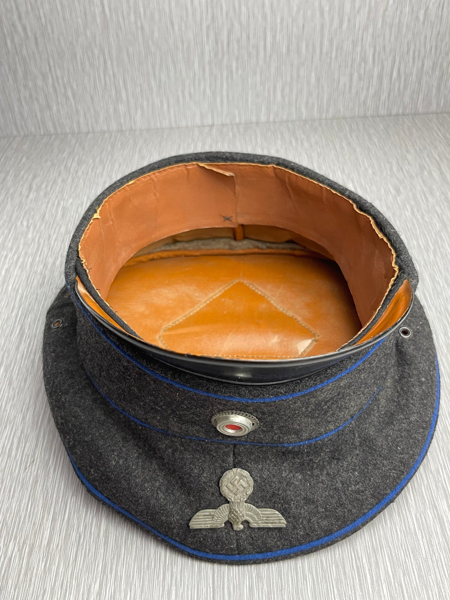 GERMAN WW2 MEDICAL VISOR BY ZEUMER MANNHEIM RARE PRE WAR TYPE