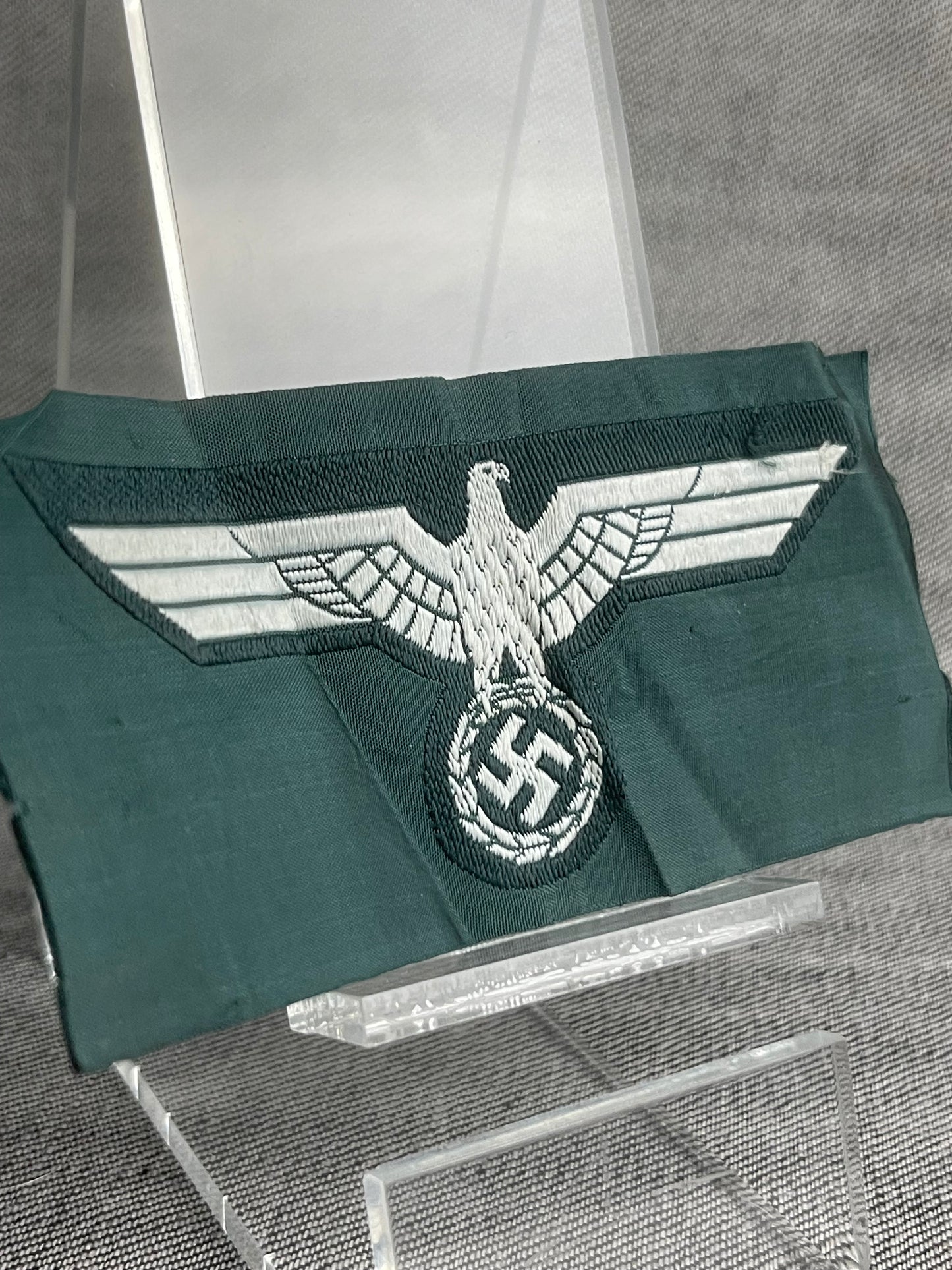 GERMAN WW2 HEER EM/NCO M36 BEVO BREAST EAGLE UNISSUED