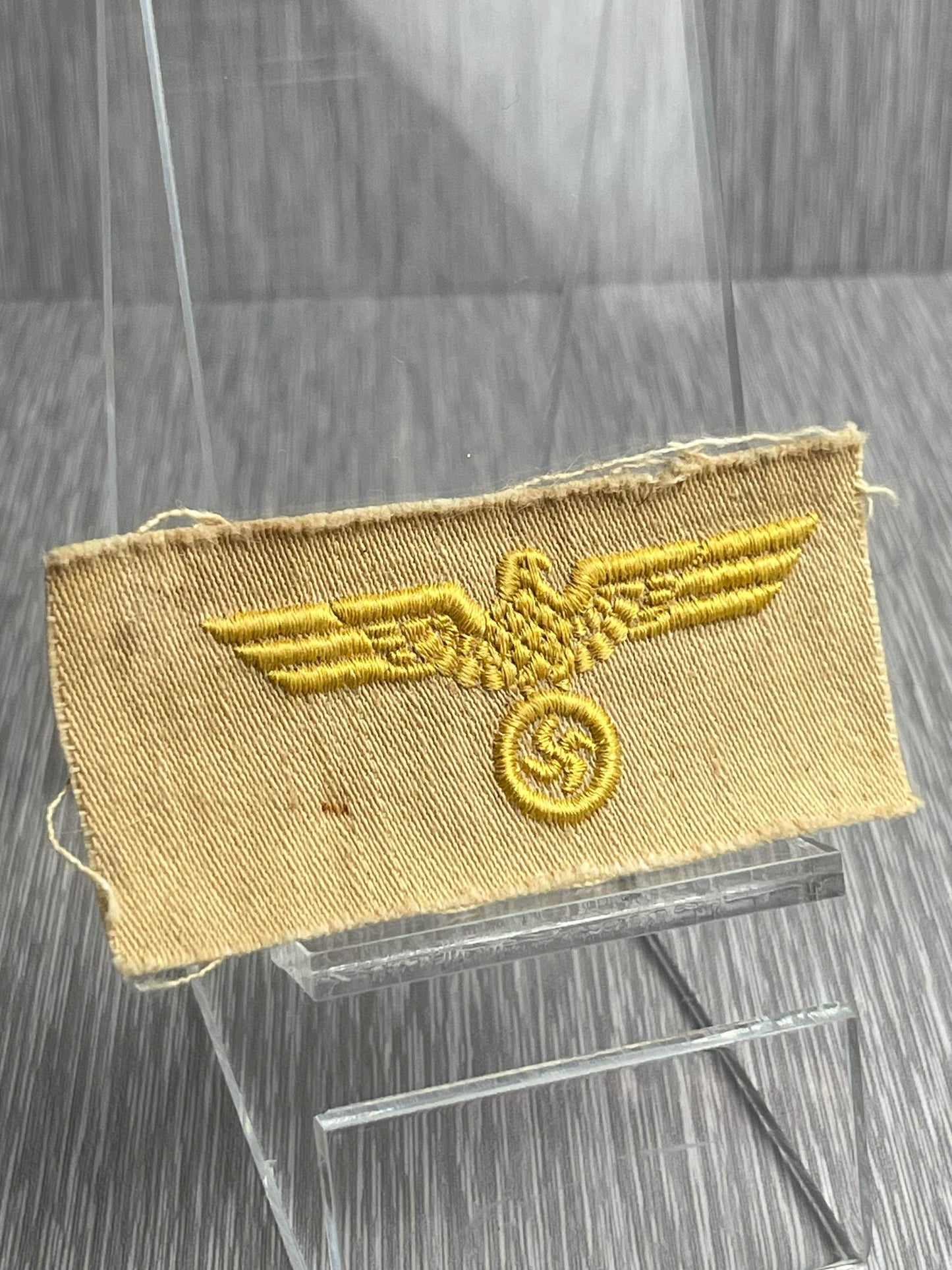 GERMAN WW2 KRIEGSMARINE EM/NCO TROPICAL M41/OVERSEAS CAP EAGLE UNISSUED #2