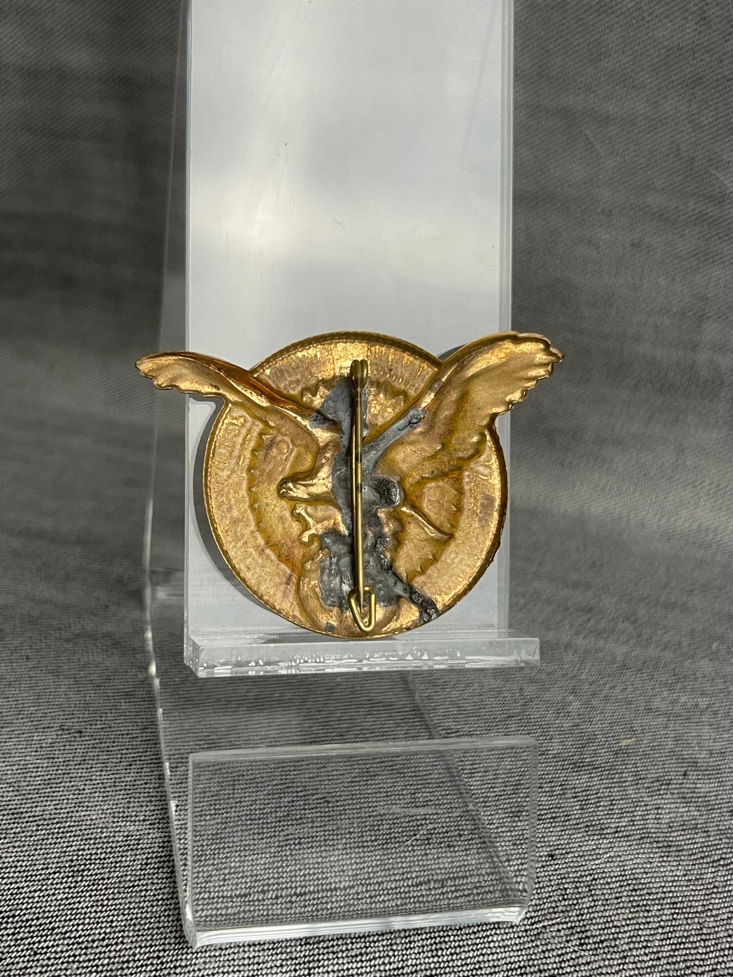 GERMAN WW2 TURNERBUND 1922 LINZ CITY GYMNASTICS ASSOCIATION COMMEMORATIVE BADGE