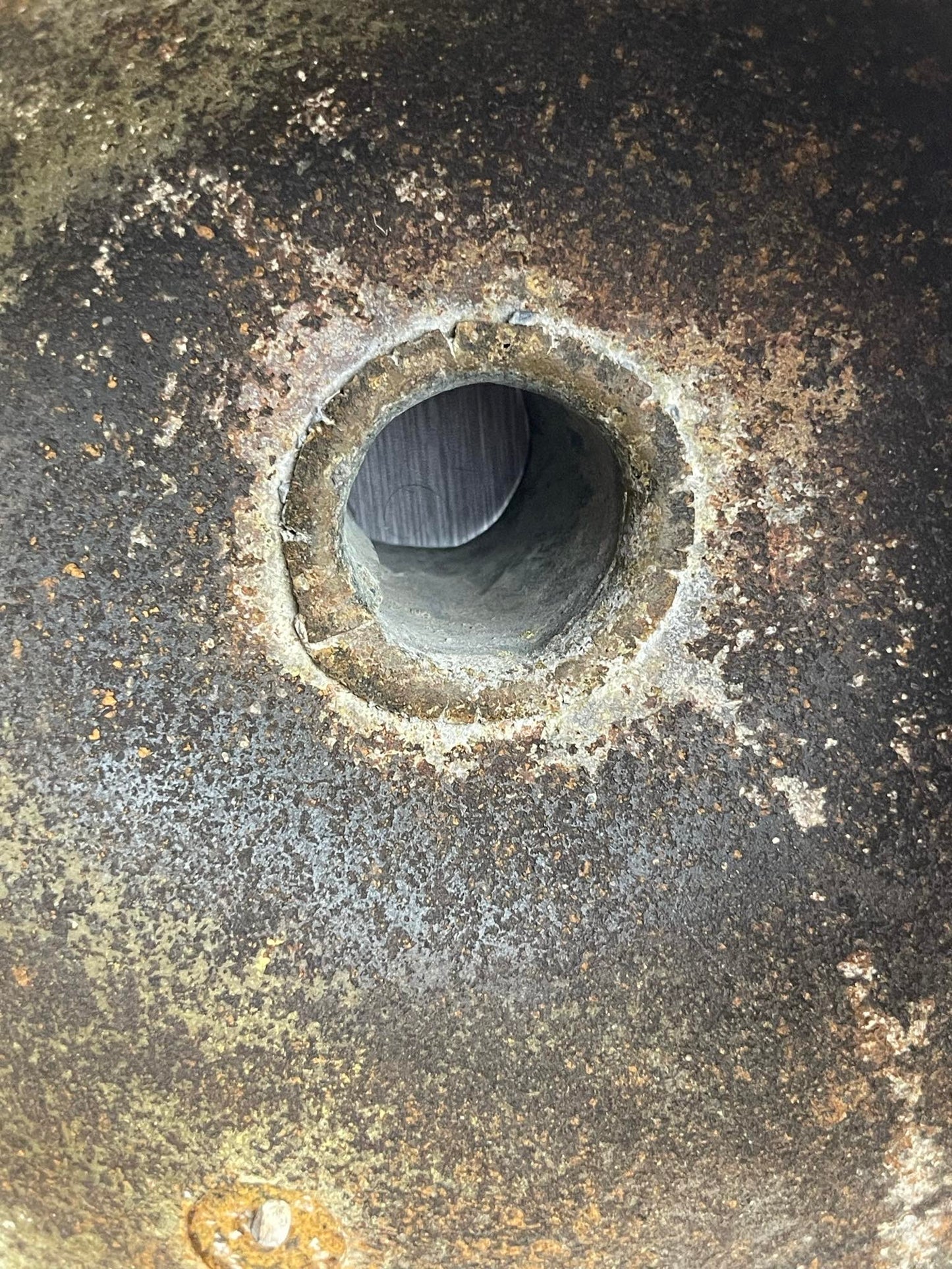 GERMAN WW1 M16 HELMET SIZE 66 INTERESTINGLY RE-PURPOSED