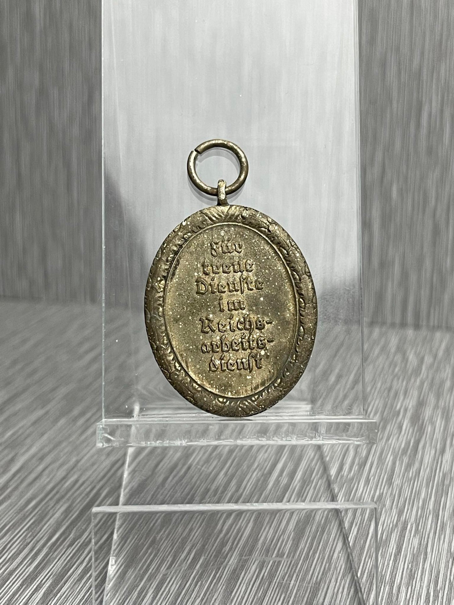 GERMAN WW2 RADWJ 18 YEARS LONG SERVICE MEDAL FOR WOMEN II CLASS SILVER GRADE