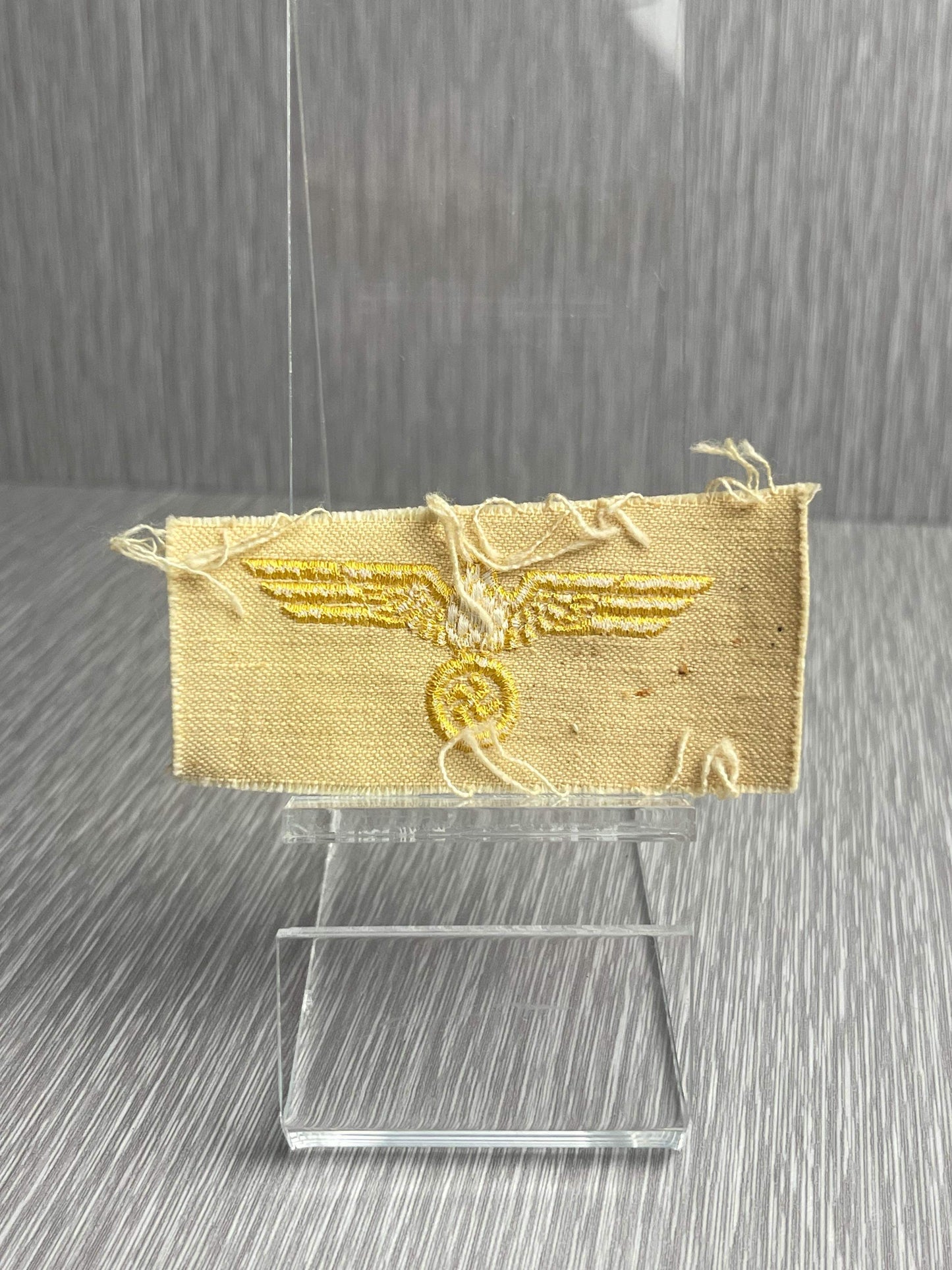 GERMAN WW2 KRIEGSMARINE EM/NCO TROPICAL M41/OVERSEAS CAP EAGLE UNISSUED #3