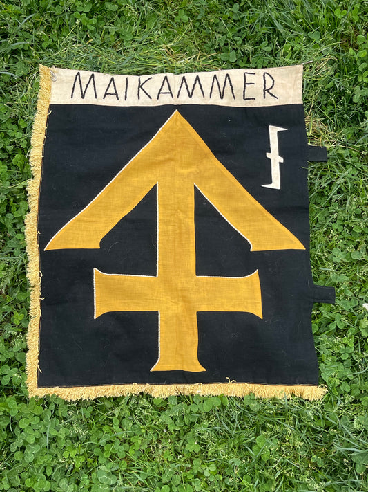 GERMAN WW2 TOWN OF MAIKAMMER ‚WOLFS ANGHEL’ BATTLEFLAG
