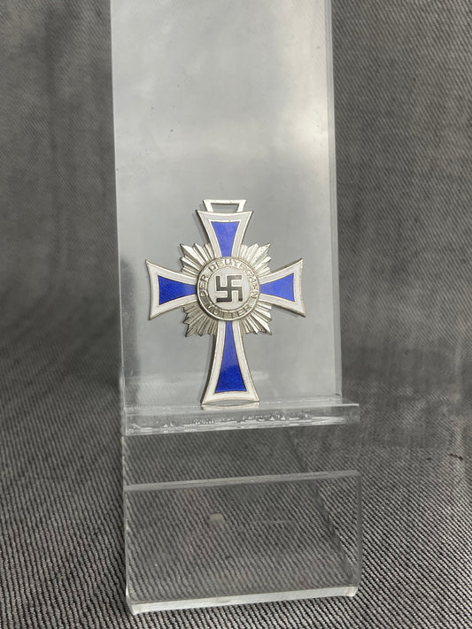GERMAN WW2 1938 MOTHER CROSS IN SILVER GRADE