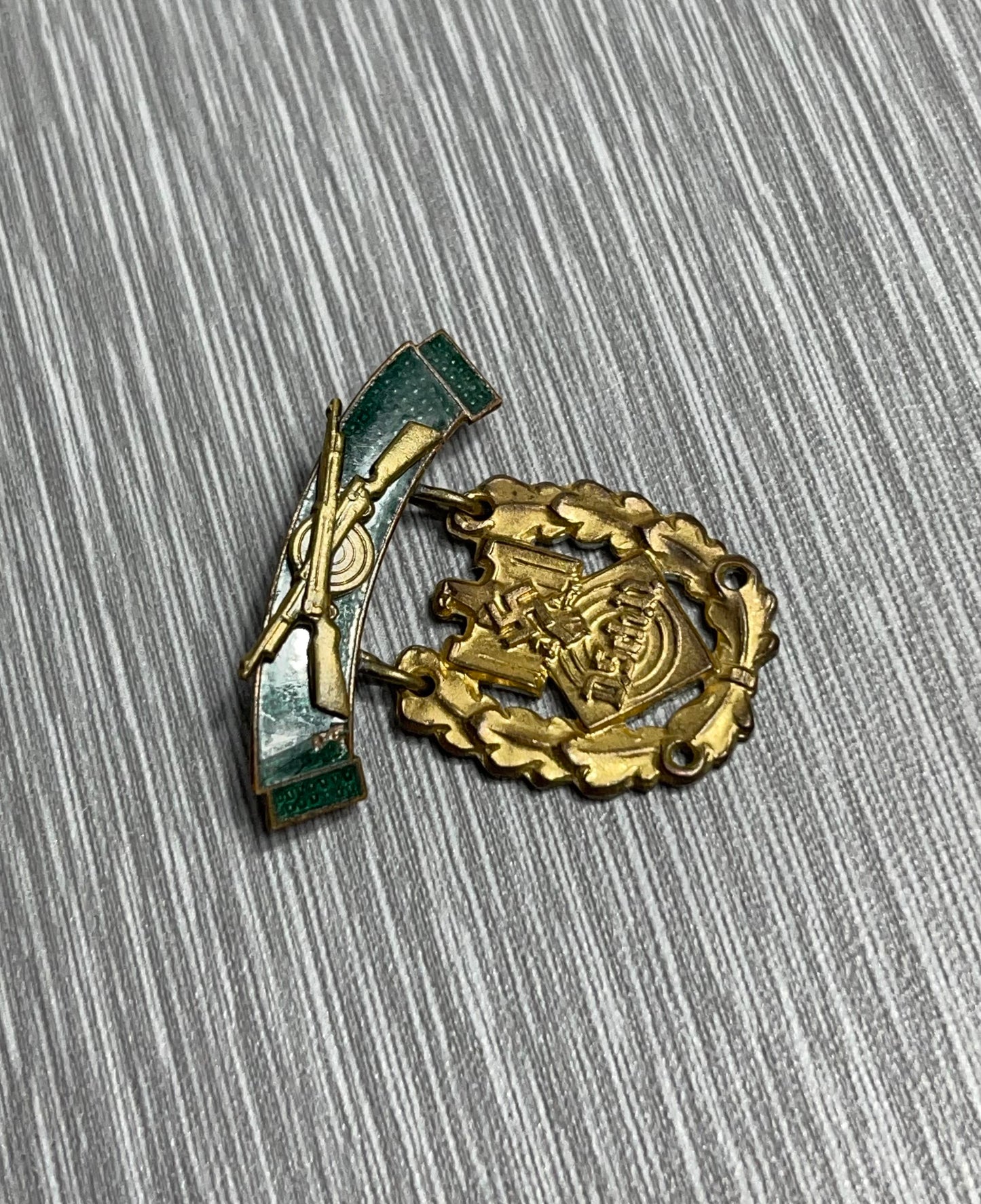 GERMAN WW2 DEUTSCHER SCHUTZENVERBAND (DSCHV) MEDAL IN GOLD