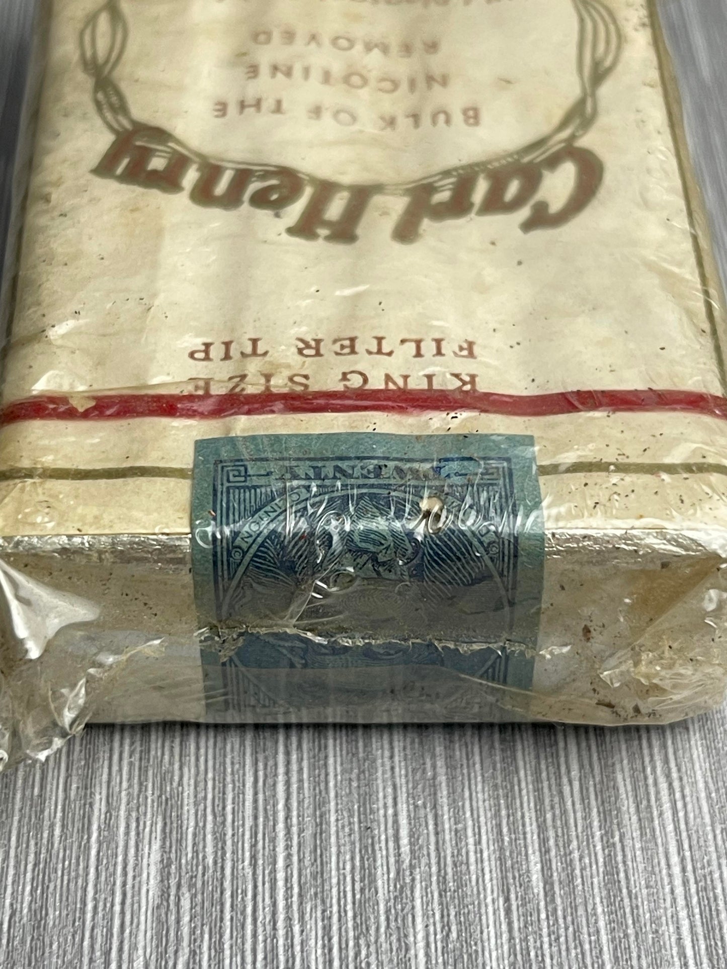 CARL HENRY MID 20TH CENTURY UNOPENED & SEALED PACK OF 20 CIGARETTES