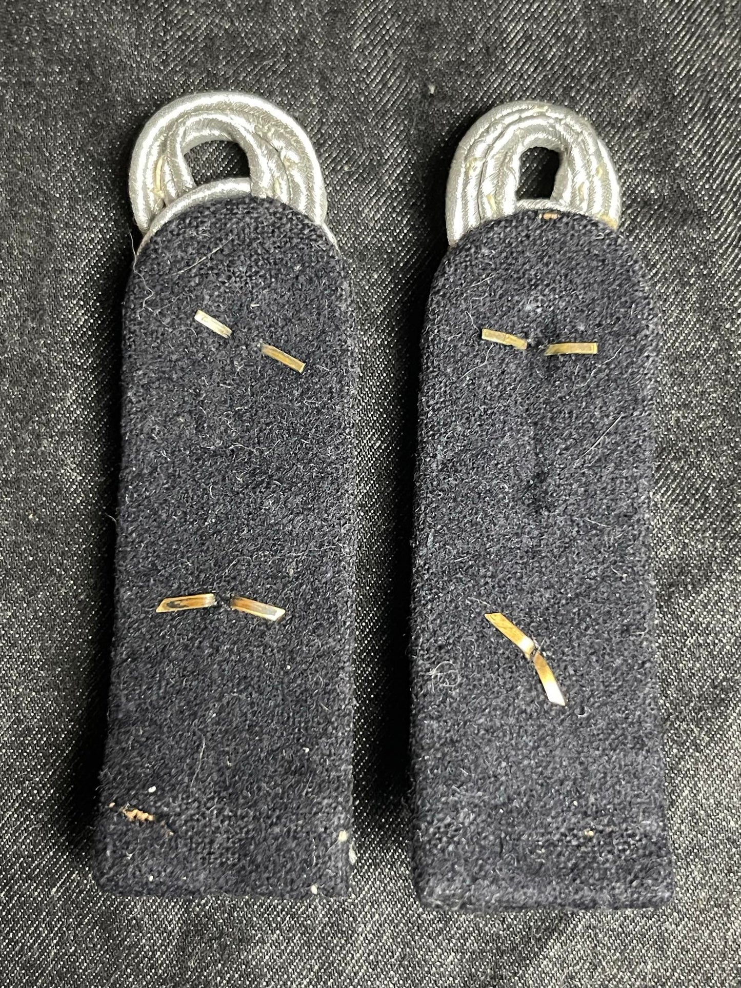 GERMAN WW2 HEER OBERSTLEUTNANT PIONEER MATCHING SET OF SHOULDER BOARDS