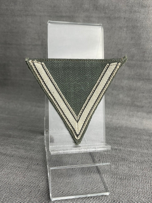 GERMAN WW2 WAFFEN SS STURMMANN RANK CHEVRON ON HBT