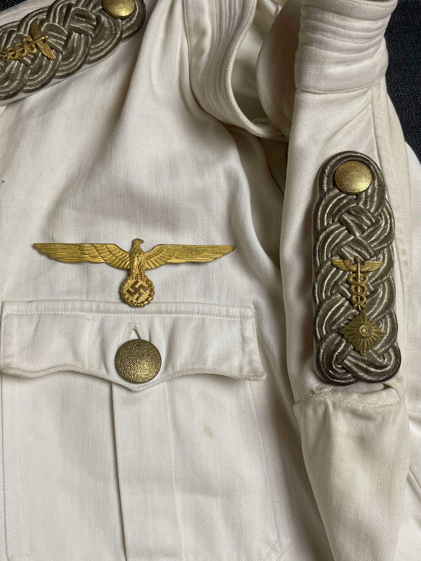 GERMAN WW2 KRIEGSMARINE NORTH SEA FLEET FREGATTENKAPITAN TUNIC - NAMED