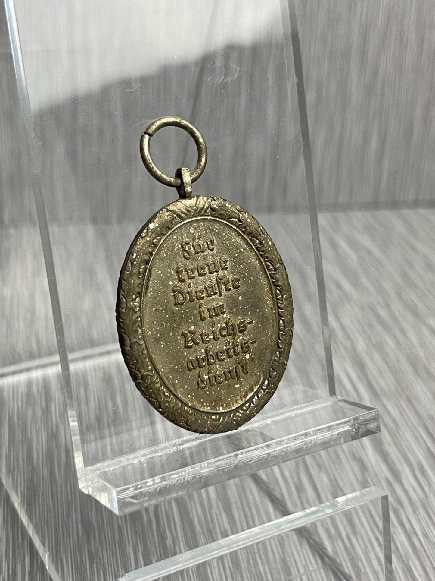GERMAN WW2 RADWJ 18 YEARS LONG SERVICE MEDAL FOR WOMEN II CLASS SILVER GRADE