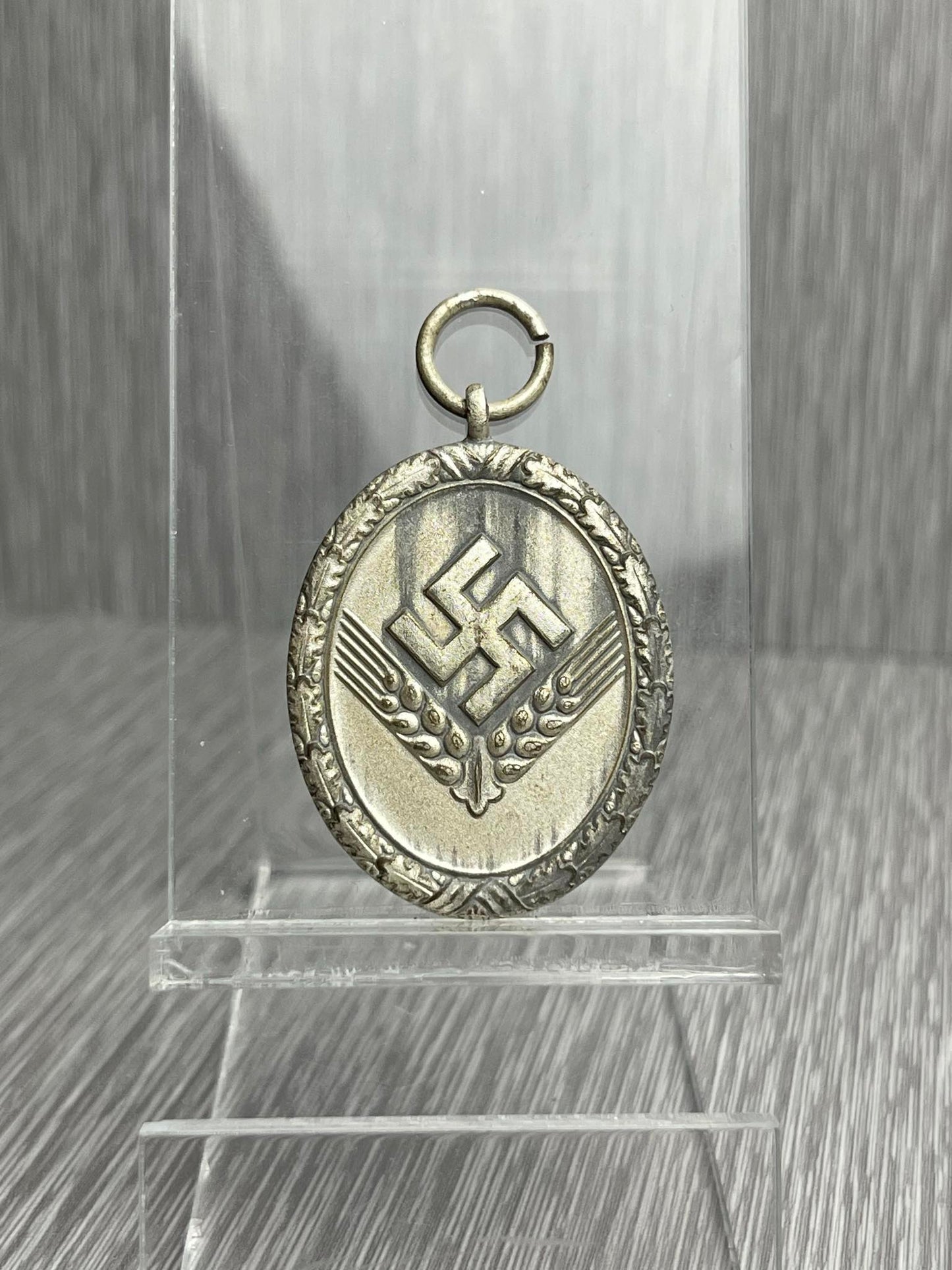 GERMAN WW2 RADWJ 18 YEARS LONG SERVICE MEDAL FOR WOMEN II CLASS SILVER GRADE