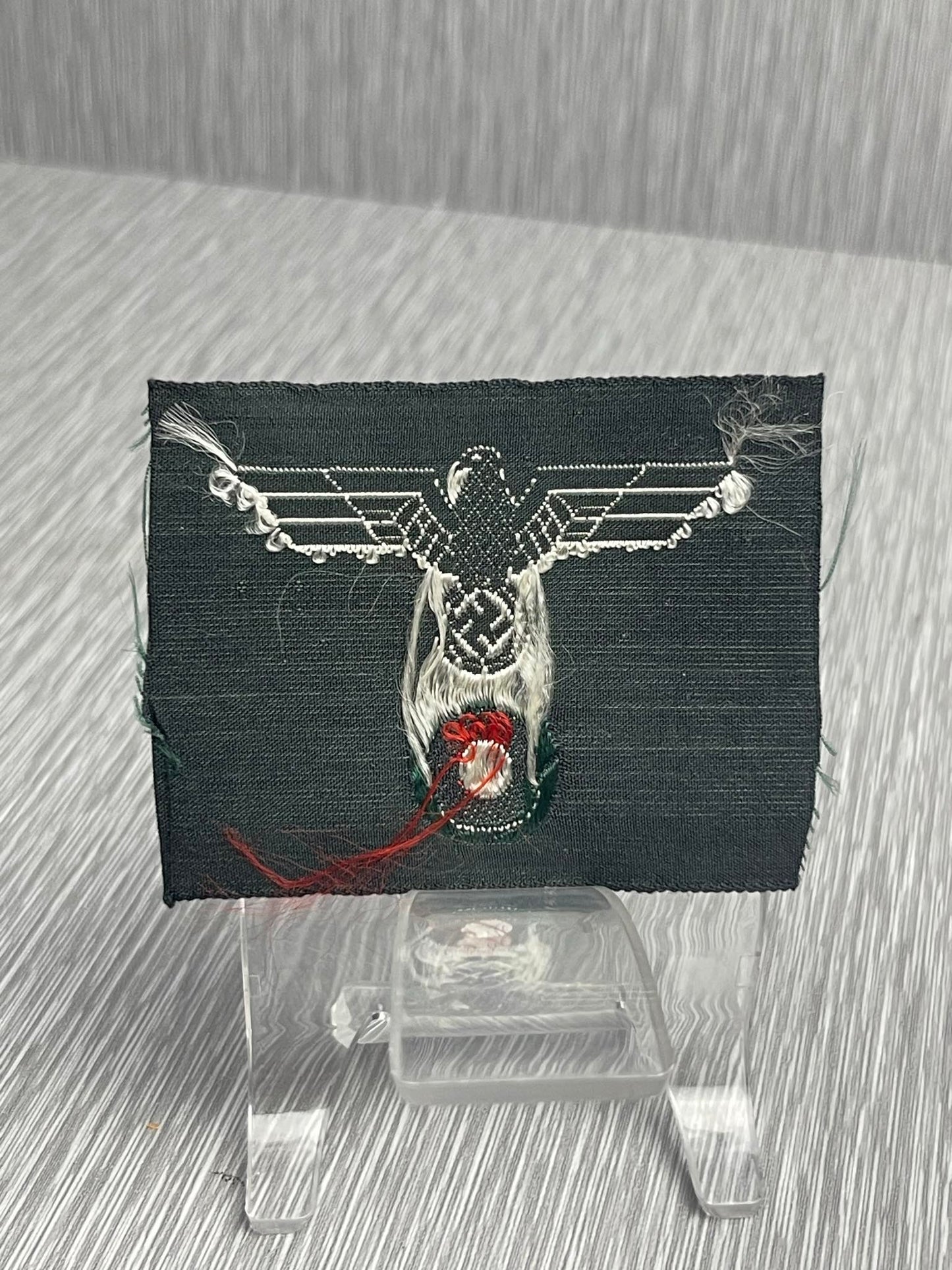 GERMAN WW2 BELGIAN MADE HEER CAP EAGLE AND COCKADE