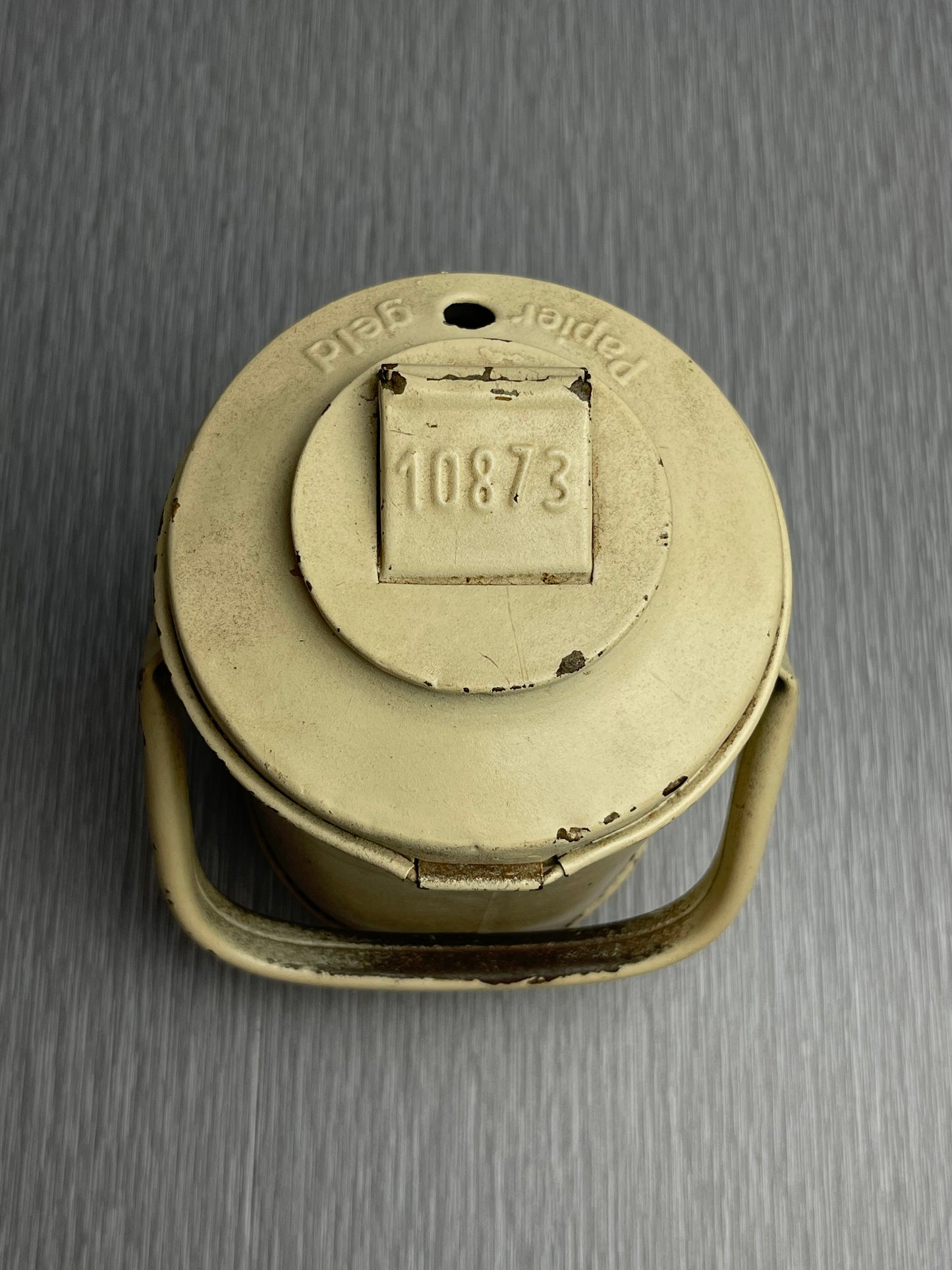 GERMAN WW2 DEUTSCHES ROTES KREUZ DONATION TIN WESCO