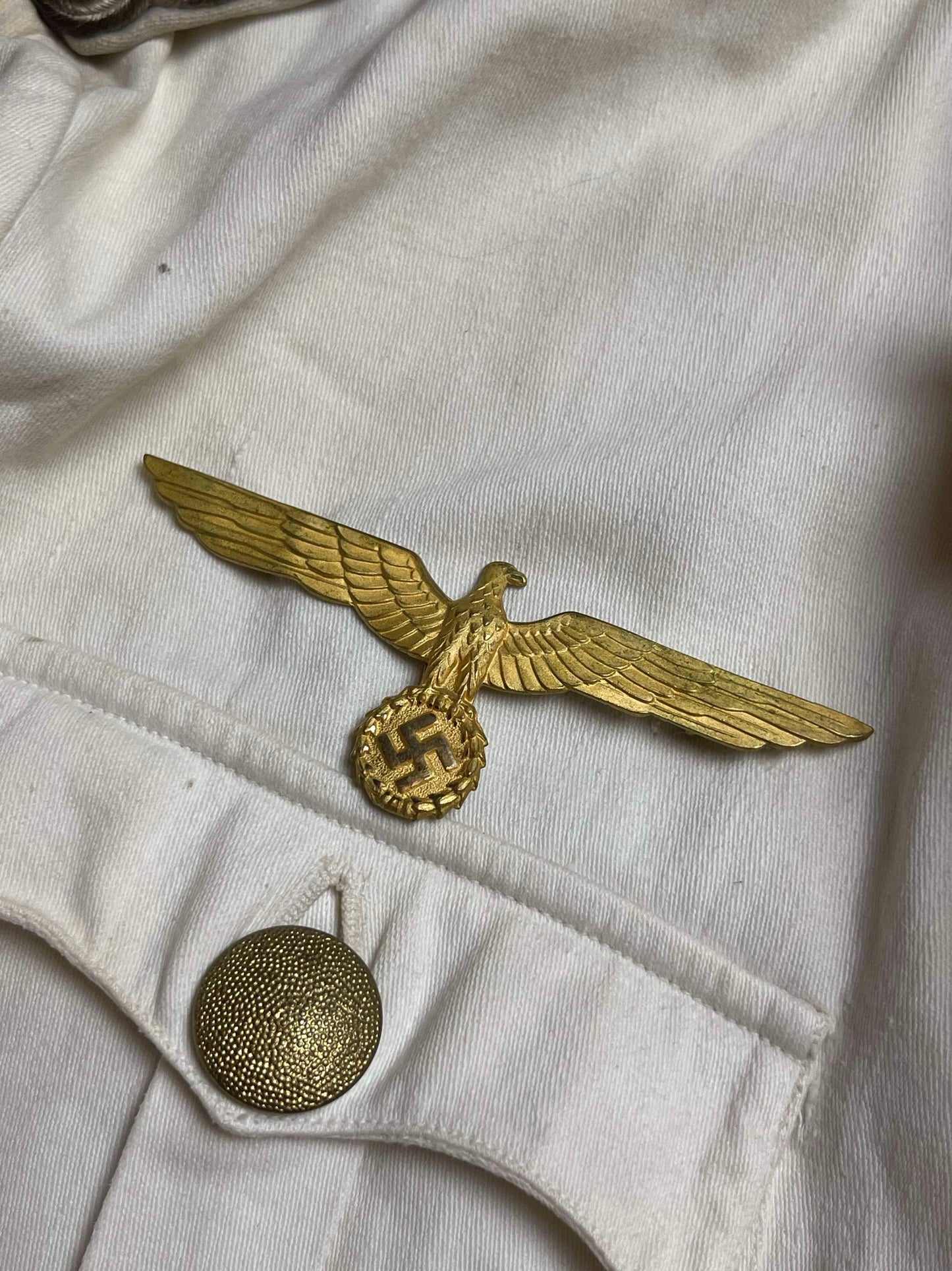 GERMAN WW2 KRIEGSMARINE NORTH SEA FLEET FREGATTENKAPITAN TUNIC - NAMED