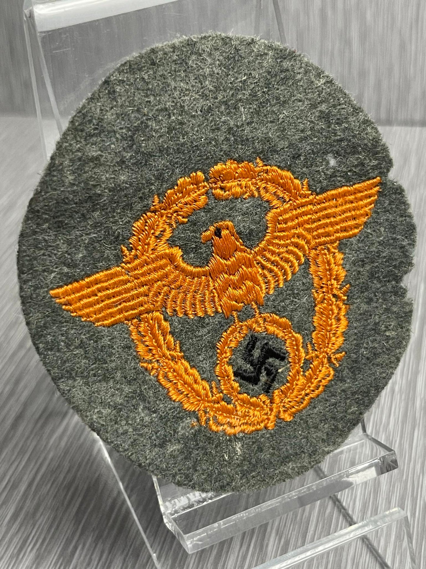 GERMAN WW2 EM/NCO FELDGENDARMERIE SLEEVE EAGLE