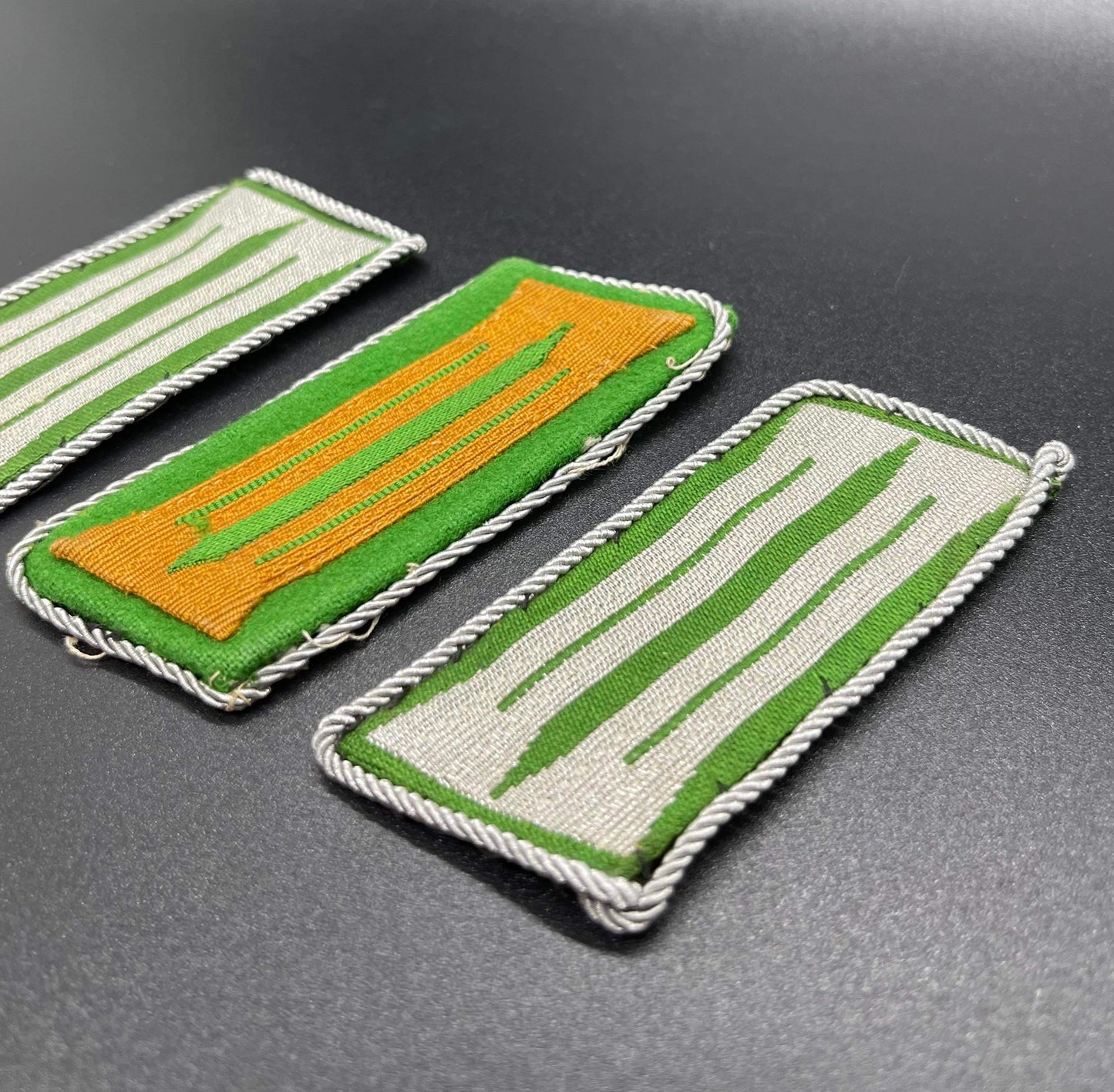 GERMAN WW2 POLICE - SCHUTZPOLIZEI EM/NCO COLLAR TAB LOT