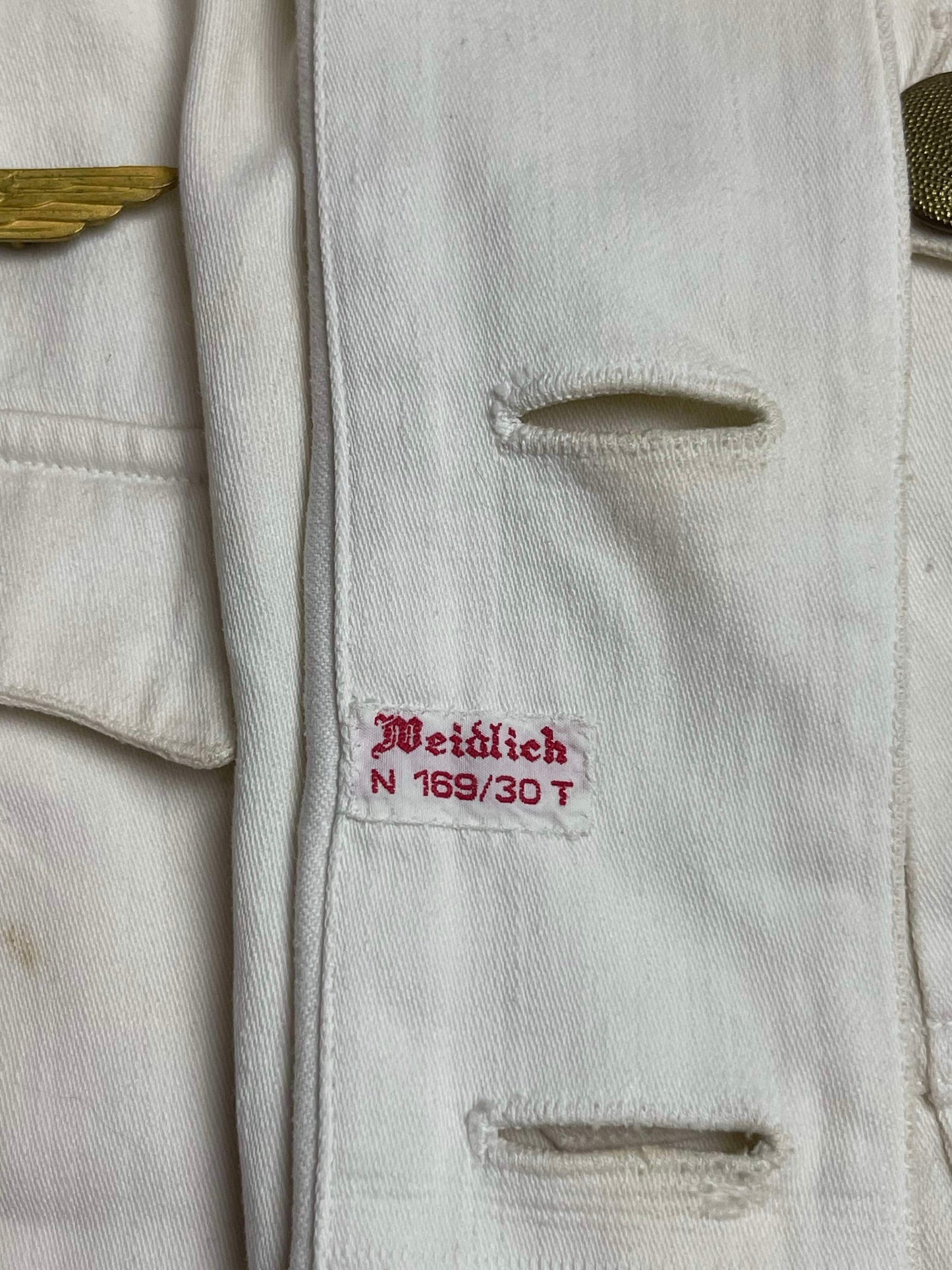 GERMAN WW2 KRIEGSMARINE NORTH SEA FLEET FREGATTENKAPITAN TUNIC - NAMED