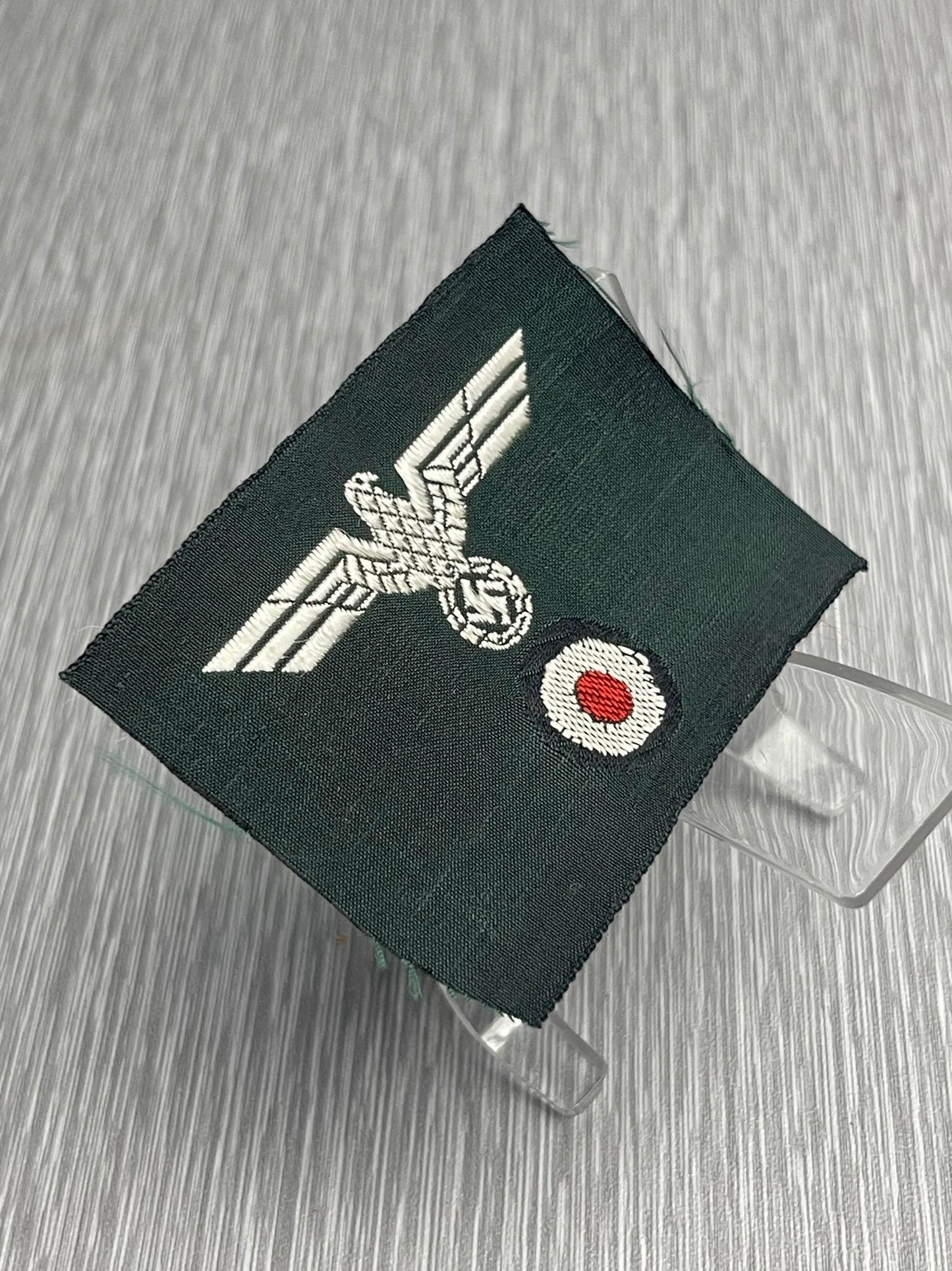 GERMAN WW2 BELGIAN MADE HEER CAP EAGLE AND COCKADE