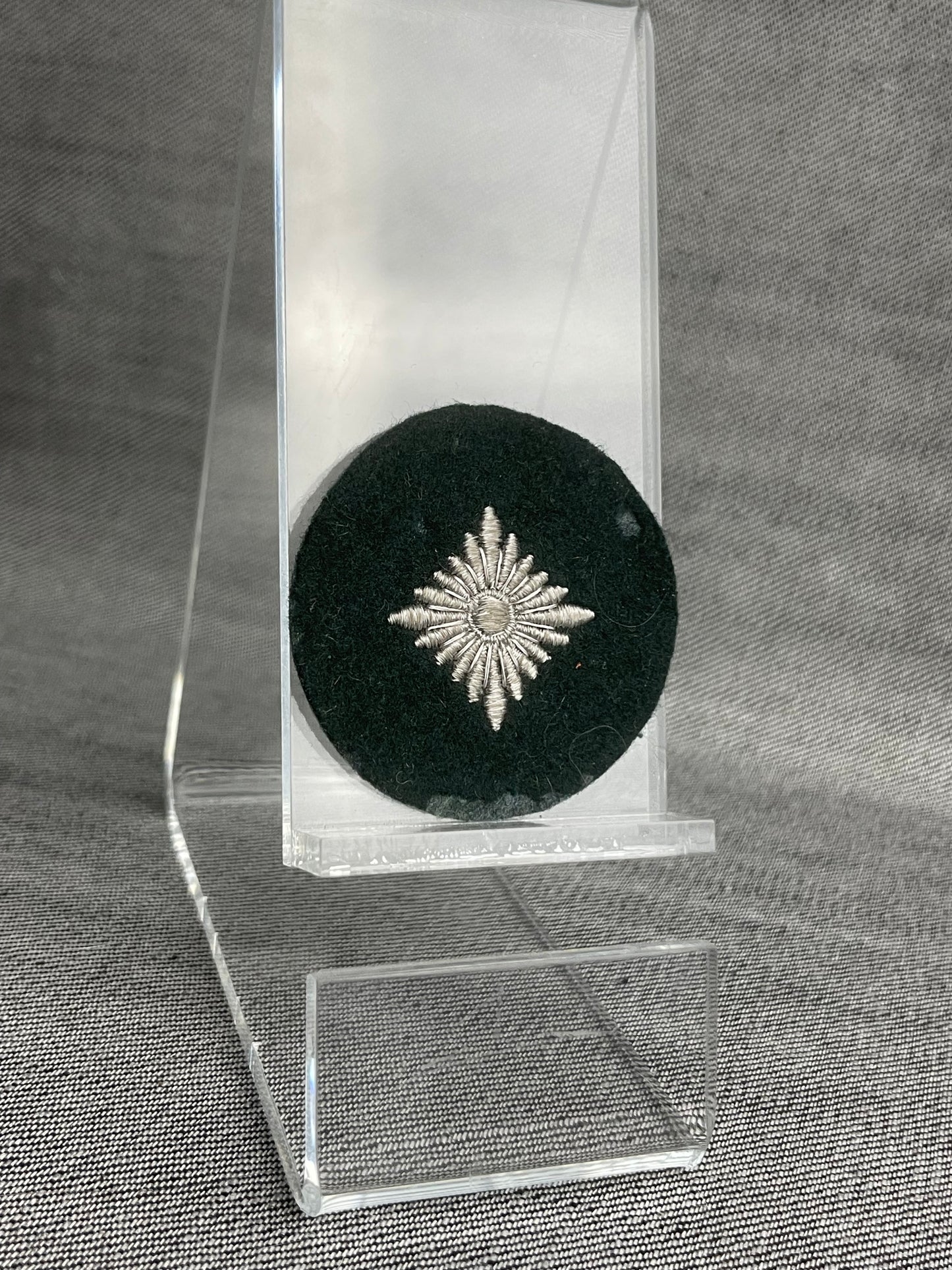 GERMAN WW2 HEER OBERSCHUTZE SLEEVE RANK PATCH