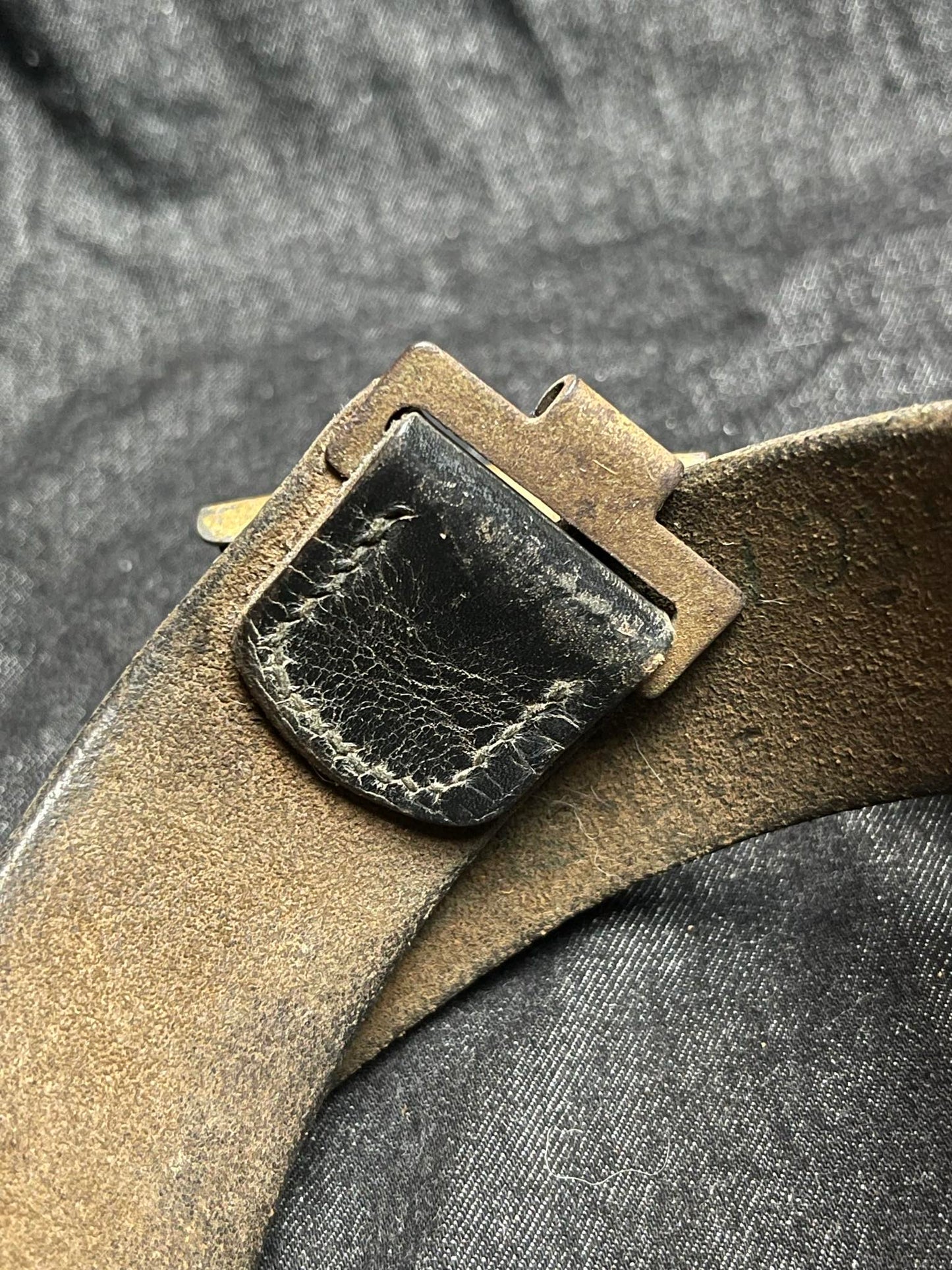 GERMAN WW1 IMPERIAL GERMAN BELT & BUCKLE NAMED W/ SOLDIERS BATTLE POEM