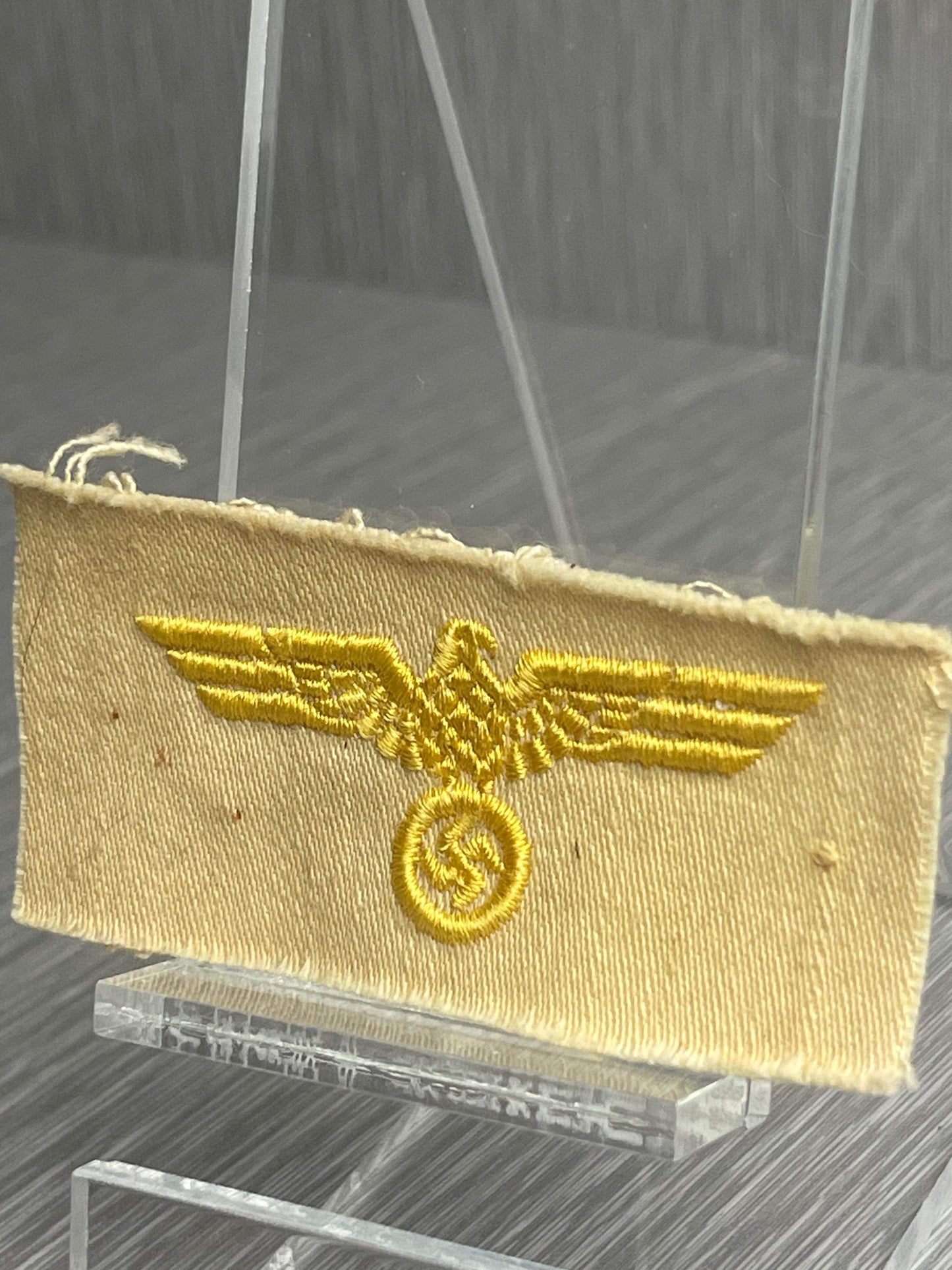 GERMAN WW2 KRIEGSMARINE EM/NCO TROPICAL M41/OVERSEAS CAP EAGLE UNISSUED #3