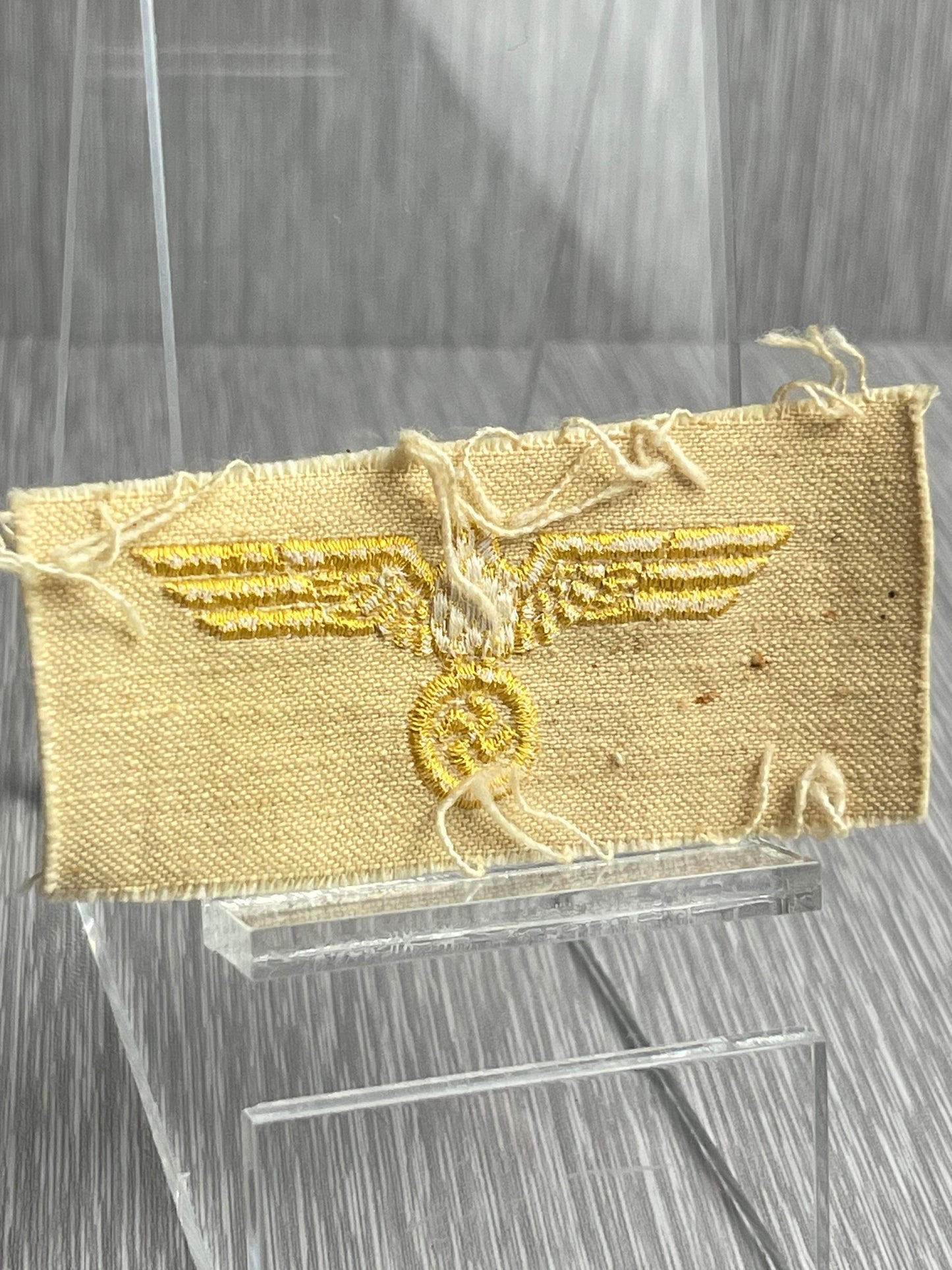 GERMAN WW2 KRIEGSMARINE EM/NCO TROPICAL M41/OVERSEAS CAP EAGLE UNISSUED #3